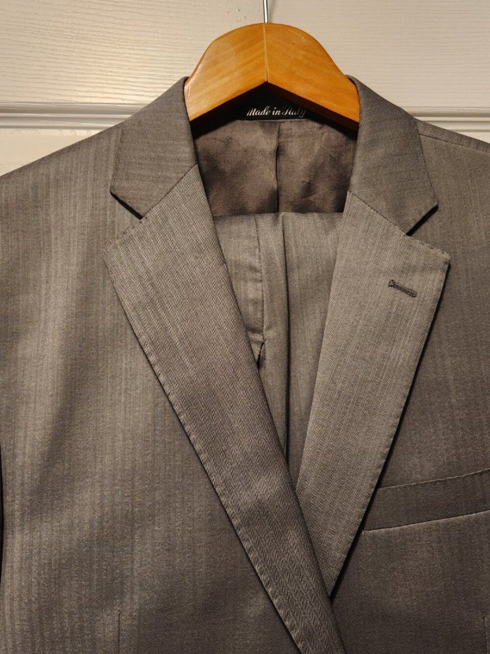 Ermenegildo Zegna ermenegildo Zegna men's 88%wool 12%silk suit 42R Size 42R - 5 Thumbnail