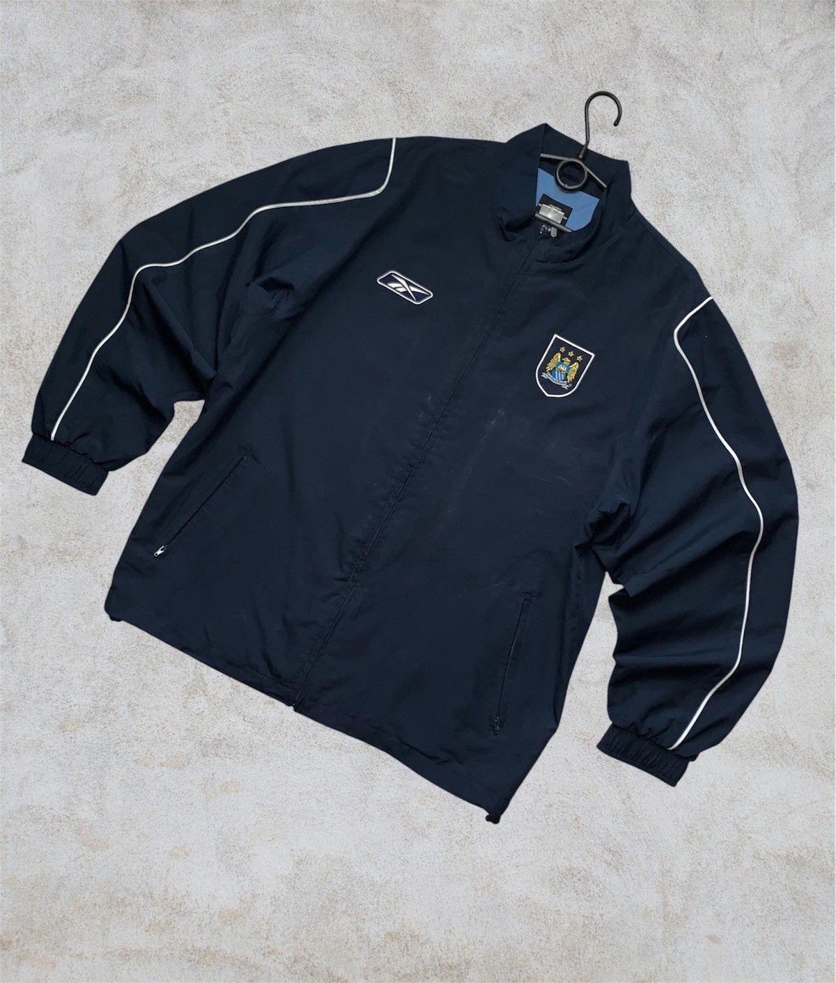 Reebok × Vintage Manchester City Reebok vintage track jacket Size XL Size US XL / EU 56 / 4 - 1 Thumbnail