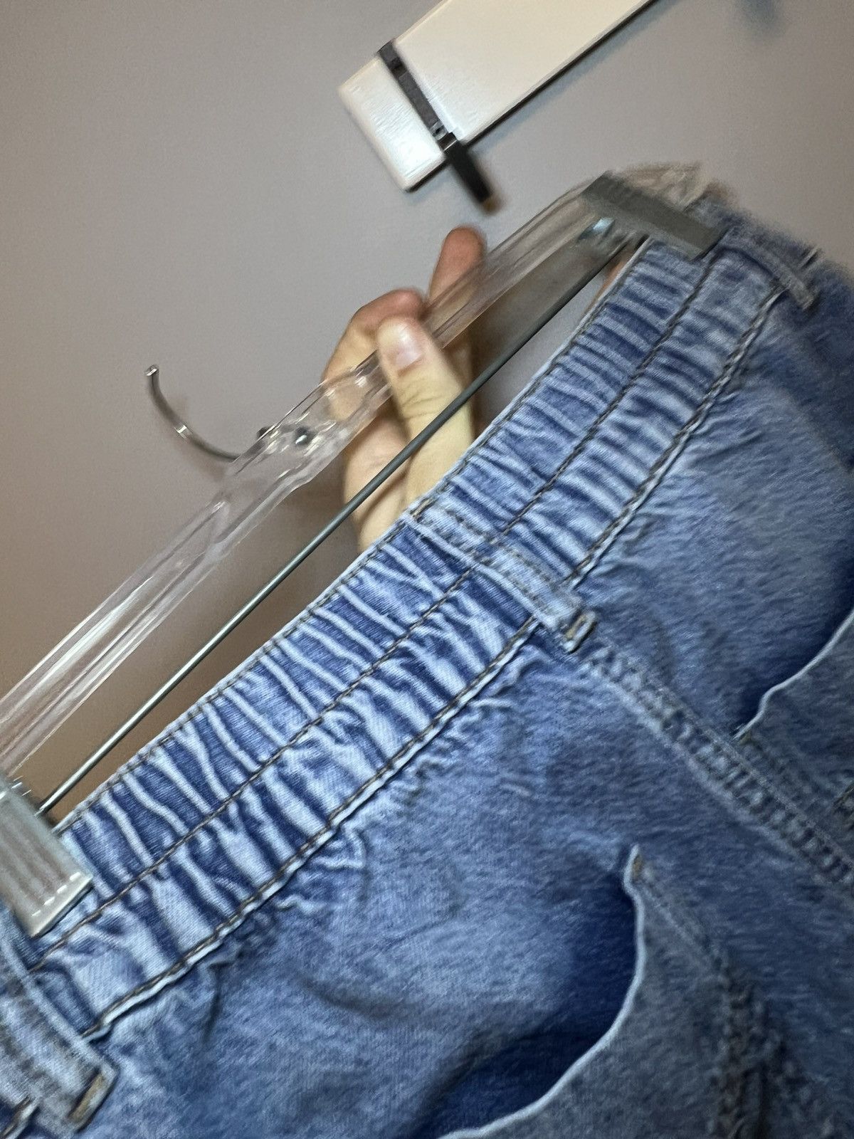 Garage Garage baggy wide leg flared blue jeans Size 27" / US 4 / IT 40 - 10 Thumbnail
