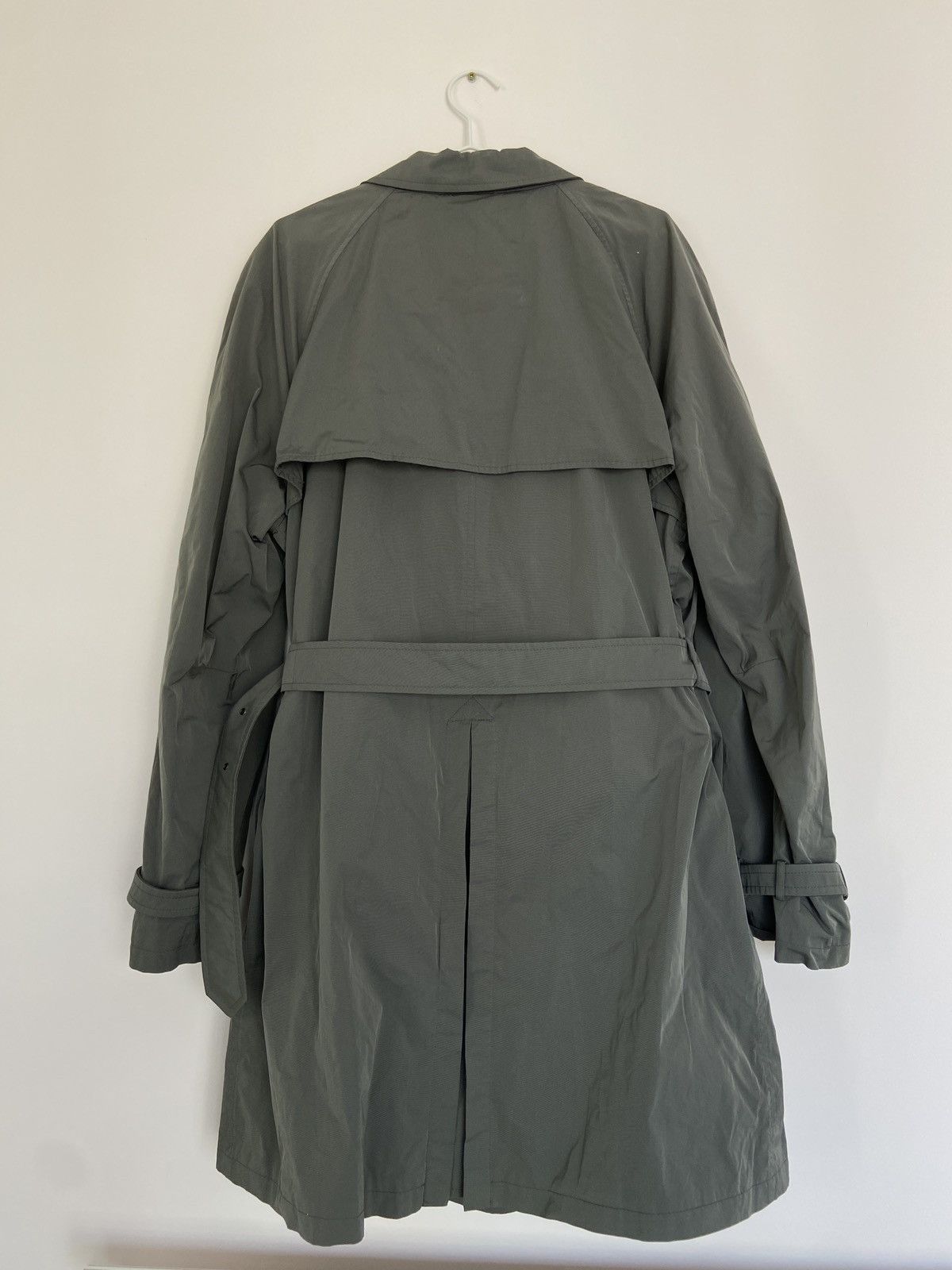 Loro Piana Loro Piana Light Olive Stormey Trench Tecno Coat Size US XXL / EU 58 / 5 - 9 Thumbnail