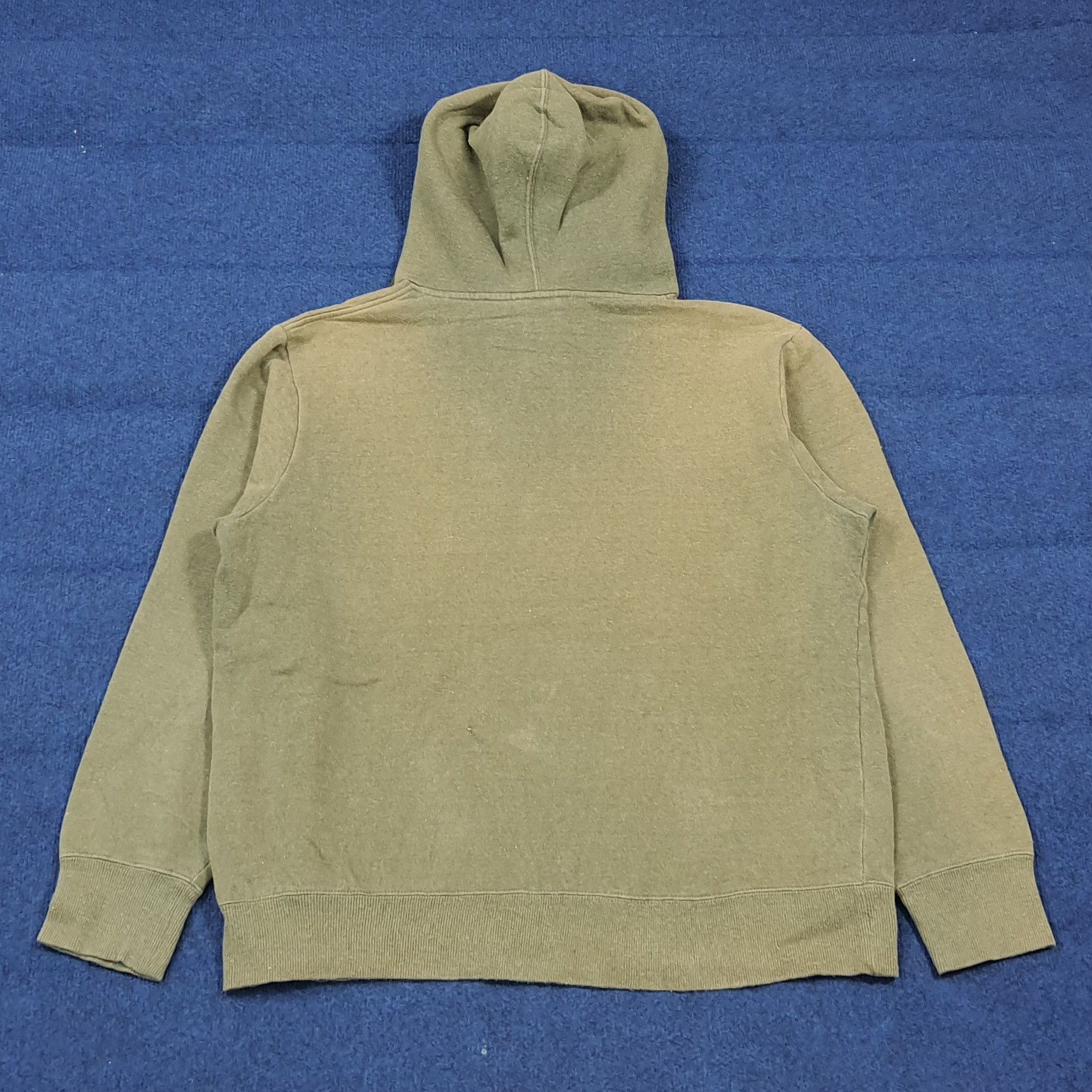 The North Face Vintage The North Face Hoodie Speckled Olive Green C288N23 Size US L / EU 52-54 / 3 - 4 Thumbnail