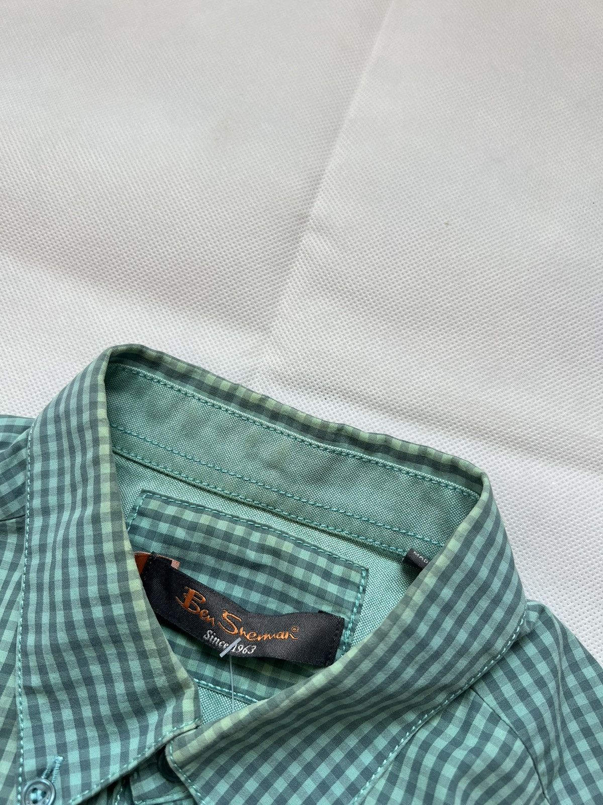 Ben Sherman Ben Sherman Checkered Button Up Flannel Size US M / EU 48-50 / 2 - 2 Thumbnail