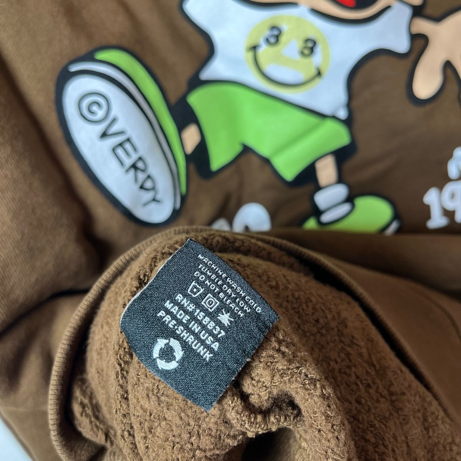 Complex •NEW• Complexcon X Verdy Logo Hoodie Mocha Brown Size Small Size US S / EU 44-46 / 1 - 10 Thumbnail