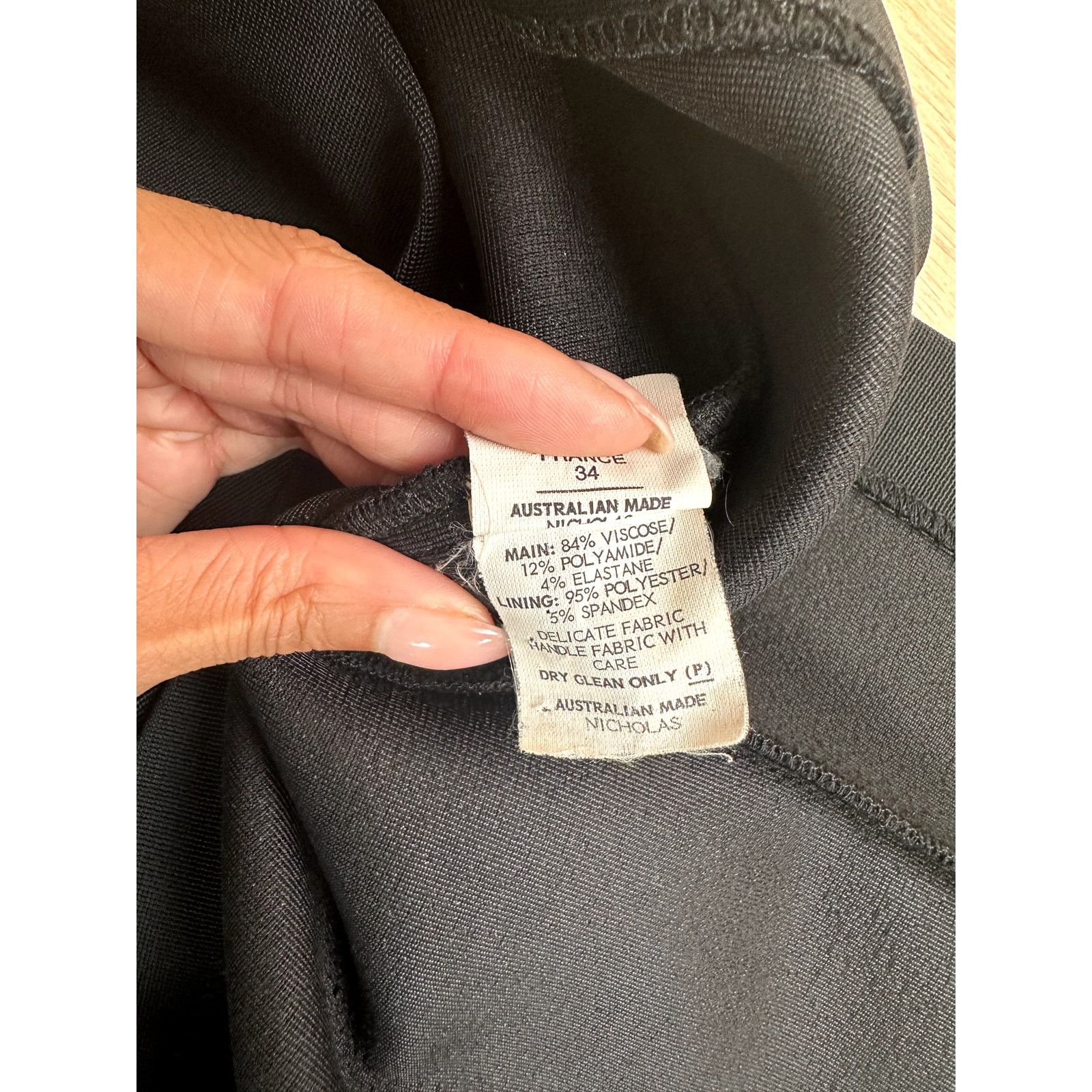 NICHOLAS Nicholas the Label Black Dress Size 34 / Small Size S / US 4 / IT 40 - 7 Thumbnail