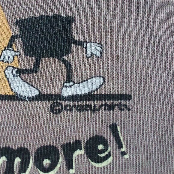 Other Vintage Crazy Shirts Chocolate For Breakfast T-Shirt Size US L / EU 52-54 / 3 - 3 Thumbnail