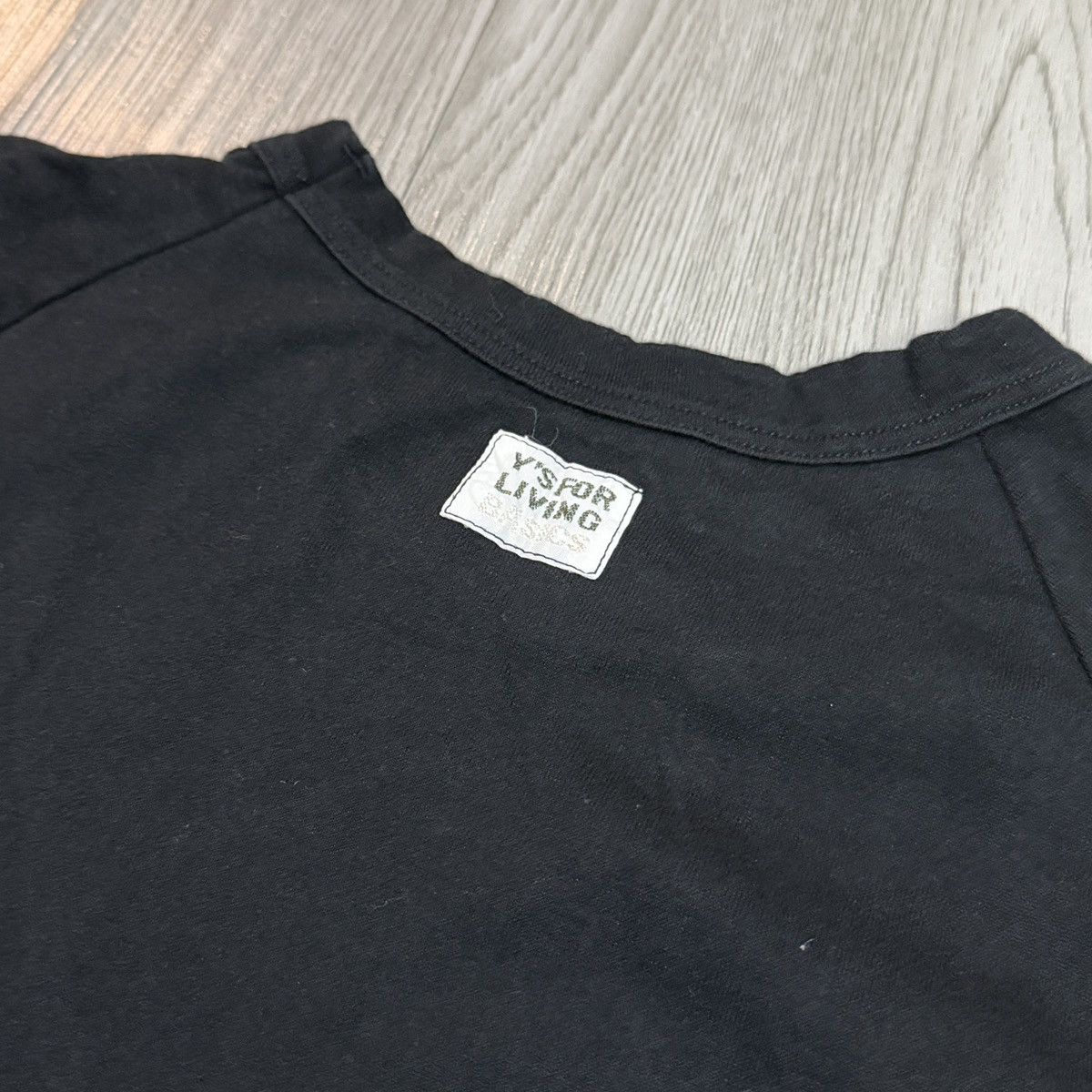 Yohji Yamamoto Y's For Living Basics Simple Tshirt Size US L / EU 52-54 / 3 - 5 Thumbnail
