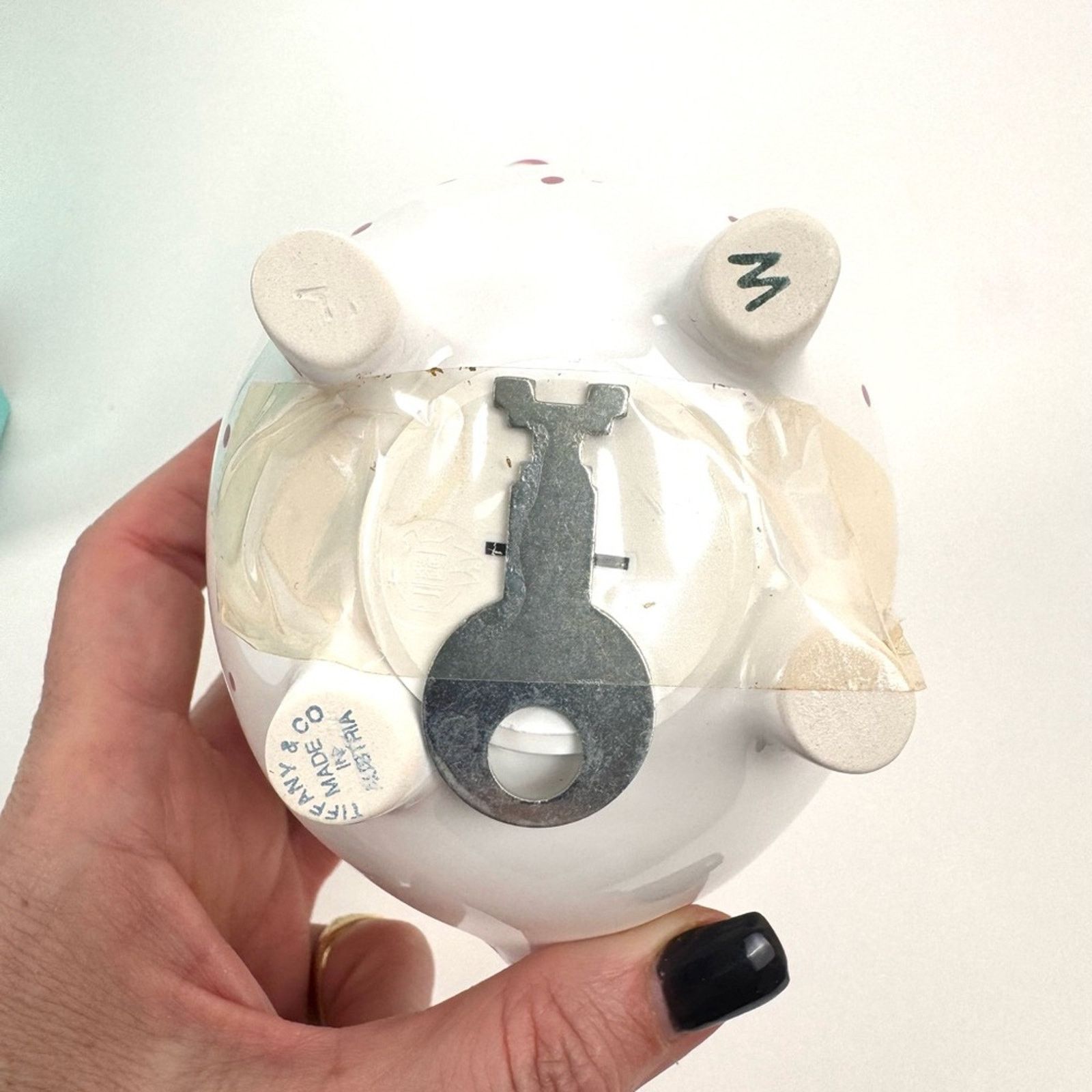 Tiffany & Co. Tiffany & Co.Piggy Bank, NIB, original key and lock Size ONE SIZE - 6 Thumbnail