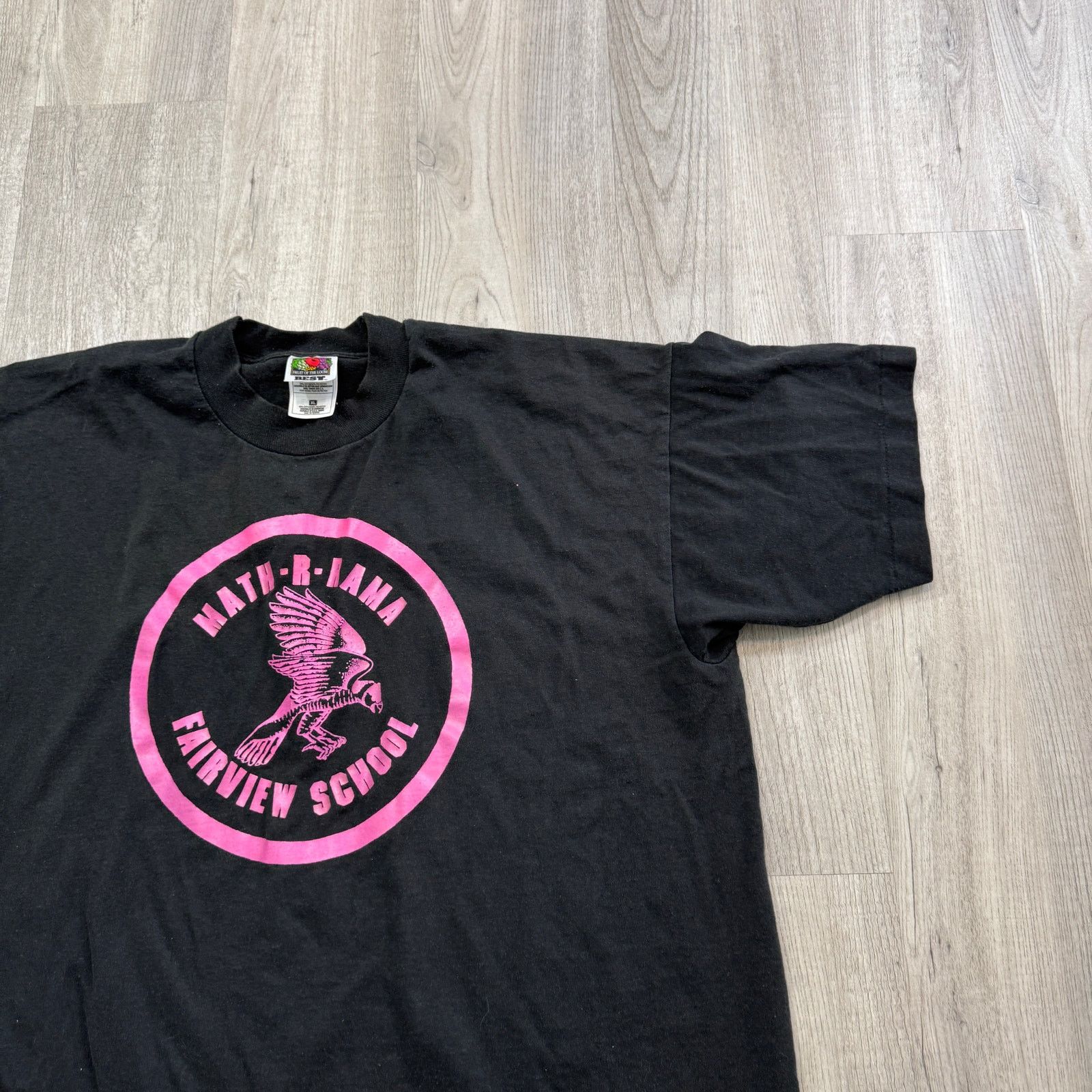 Vintage Vintage Math-R-Rame Fairview School Shirt Extra Large 90s Size US XL / EU 56 / 4 - 2 Thumbnail