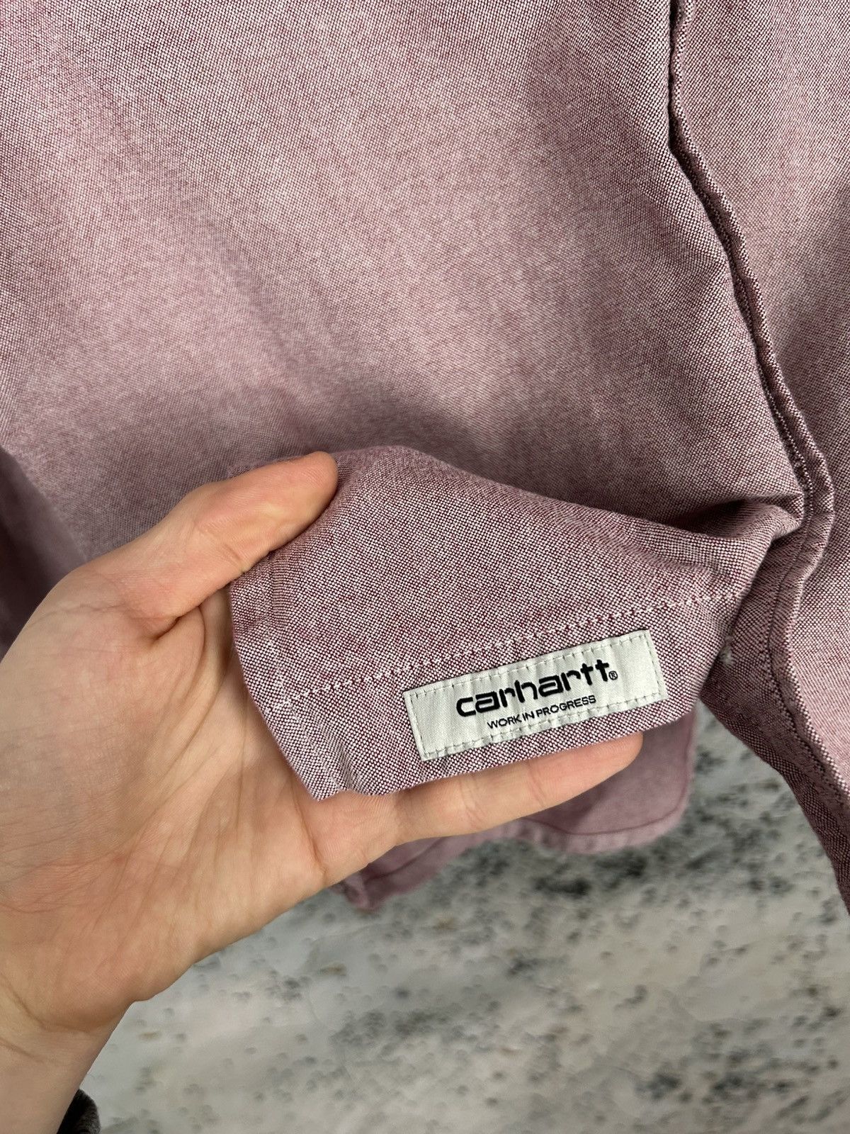 Carhartt Carhartt WiP Pink Shirt Streetwear Workwear Vintage Size US S / EU 44-46 / 1 - 6 Thumbnail