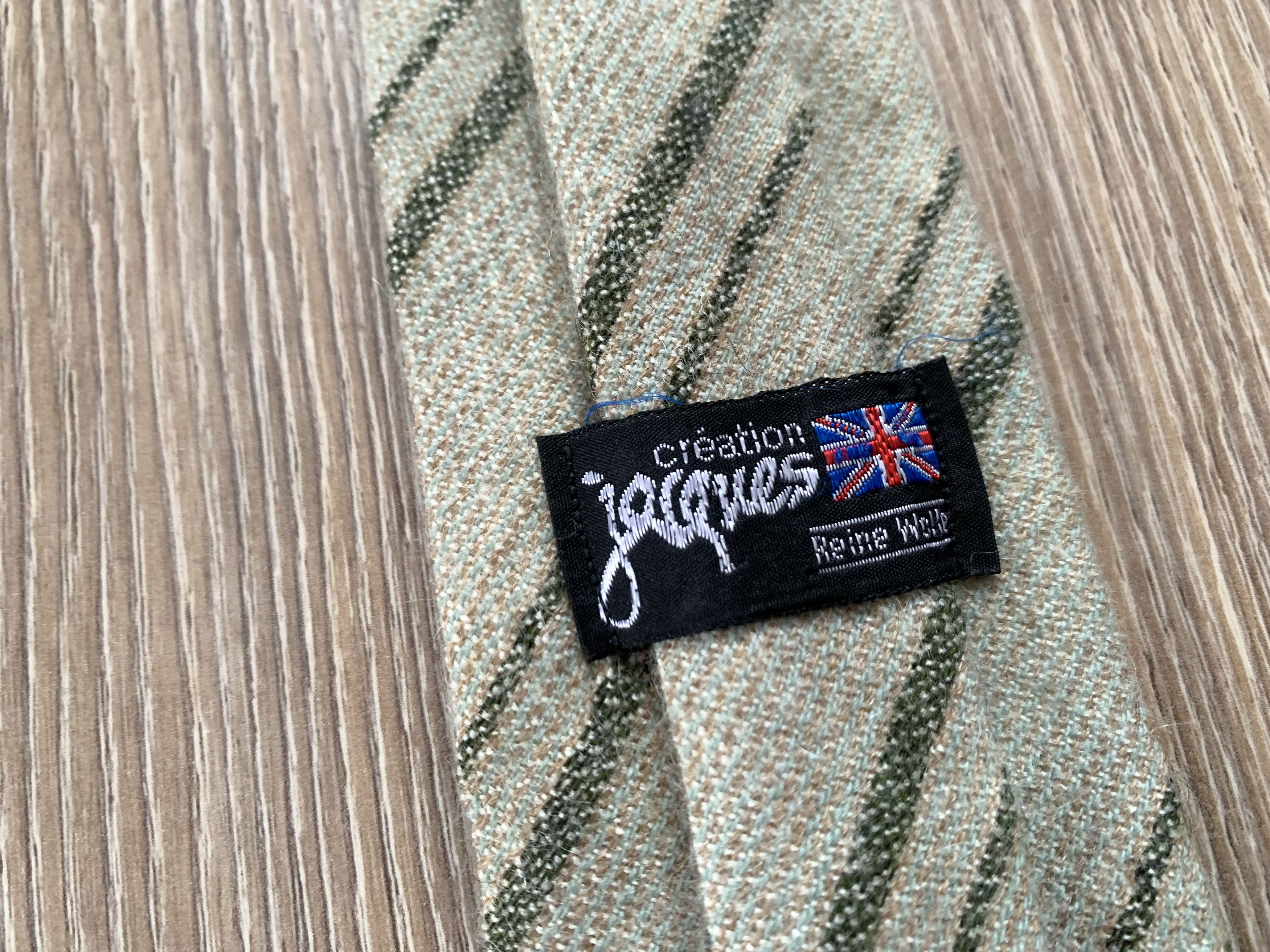 Other Rare Jacques Tweed Beige Tie Size ONE SIZE - 5 Thumbnail