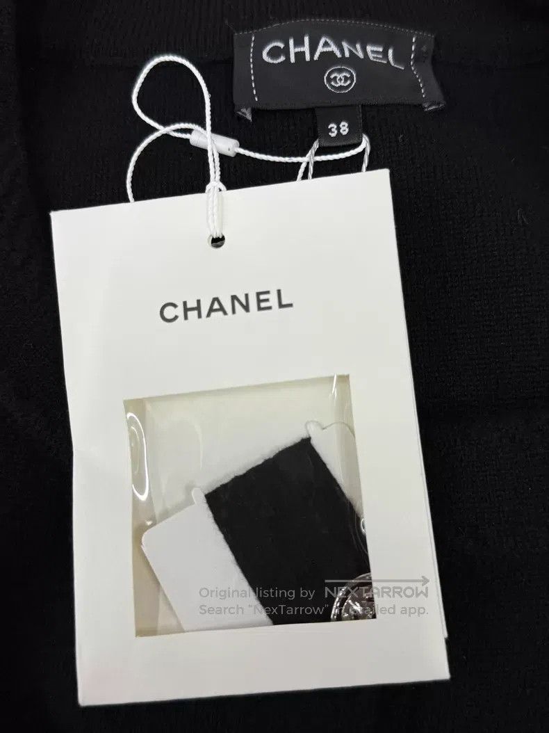 Chanel Chanel Black leather diamond plaid four-pocket vest Size XS / US 0-2 / IT 36-38 - 4 Thumbnail