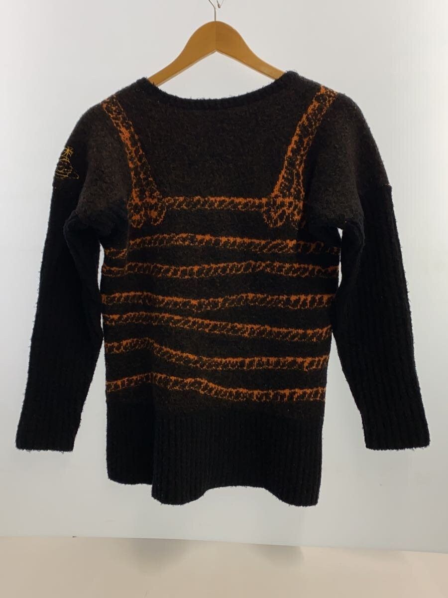 Vivienne Westwood Orb Pattern Orb Ribbed Wool Knit Sweater Size US S / EU 44-46 / 1 - 2 Thumbnail