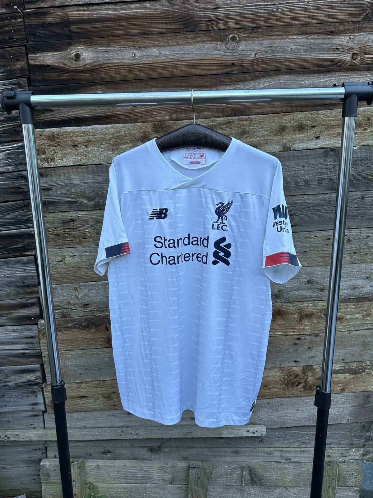 New Balance 2019 2020 Liverpool New Balance Away Third Kit Soccer Jersey Size US L / EU 52-54 / 3 - 1 Thumbnail