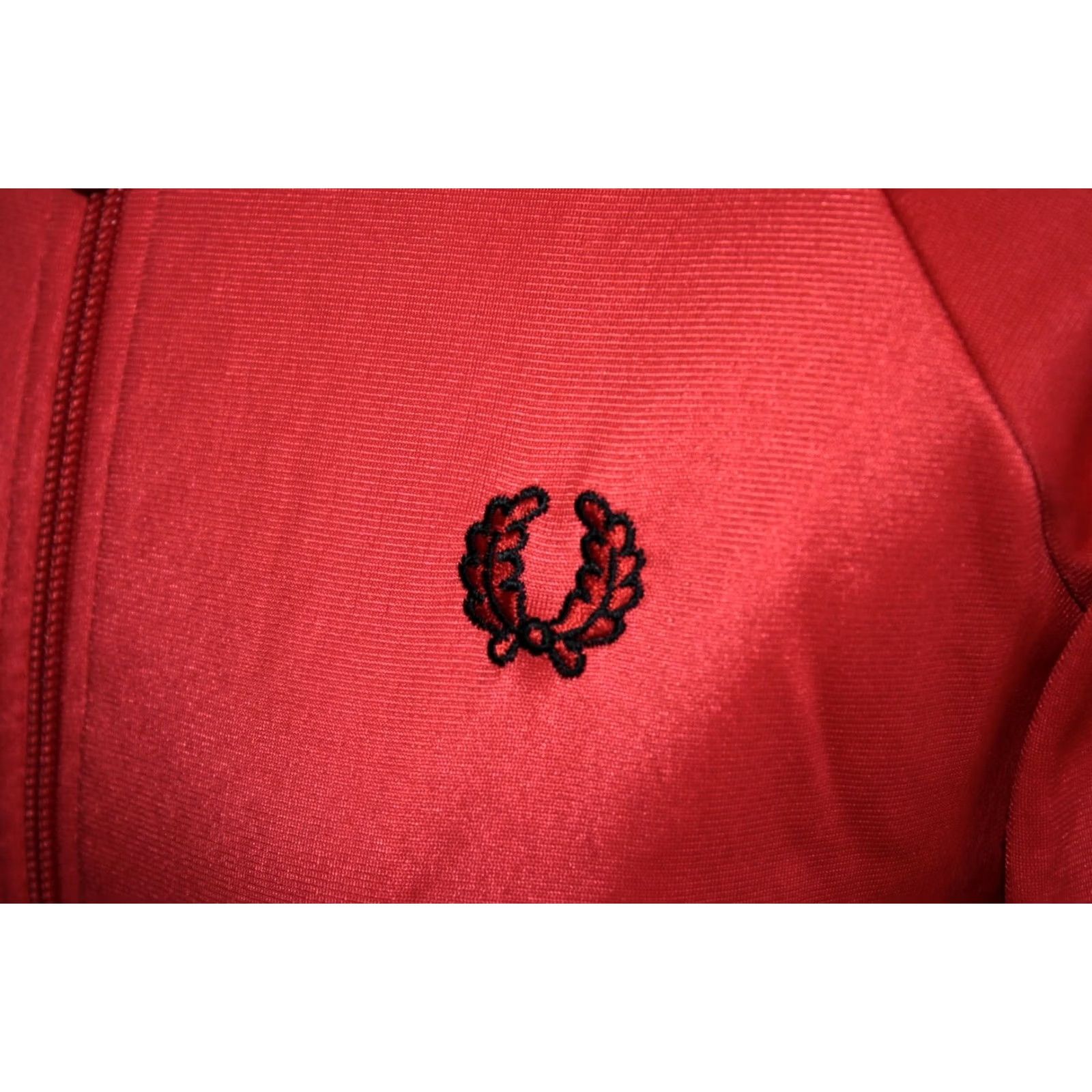 Fred Perry Fred Perry womens red full zip track jacket UK 12 EUR 40 Size XL / US 12-14 / IT 48-50 - 2 Thumbnail