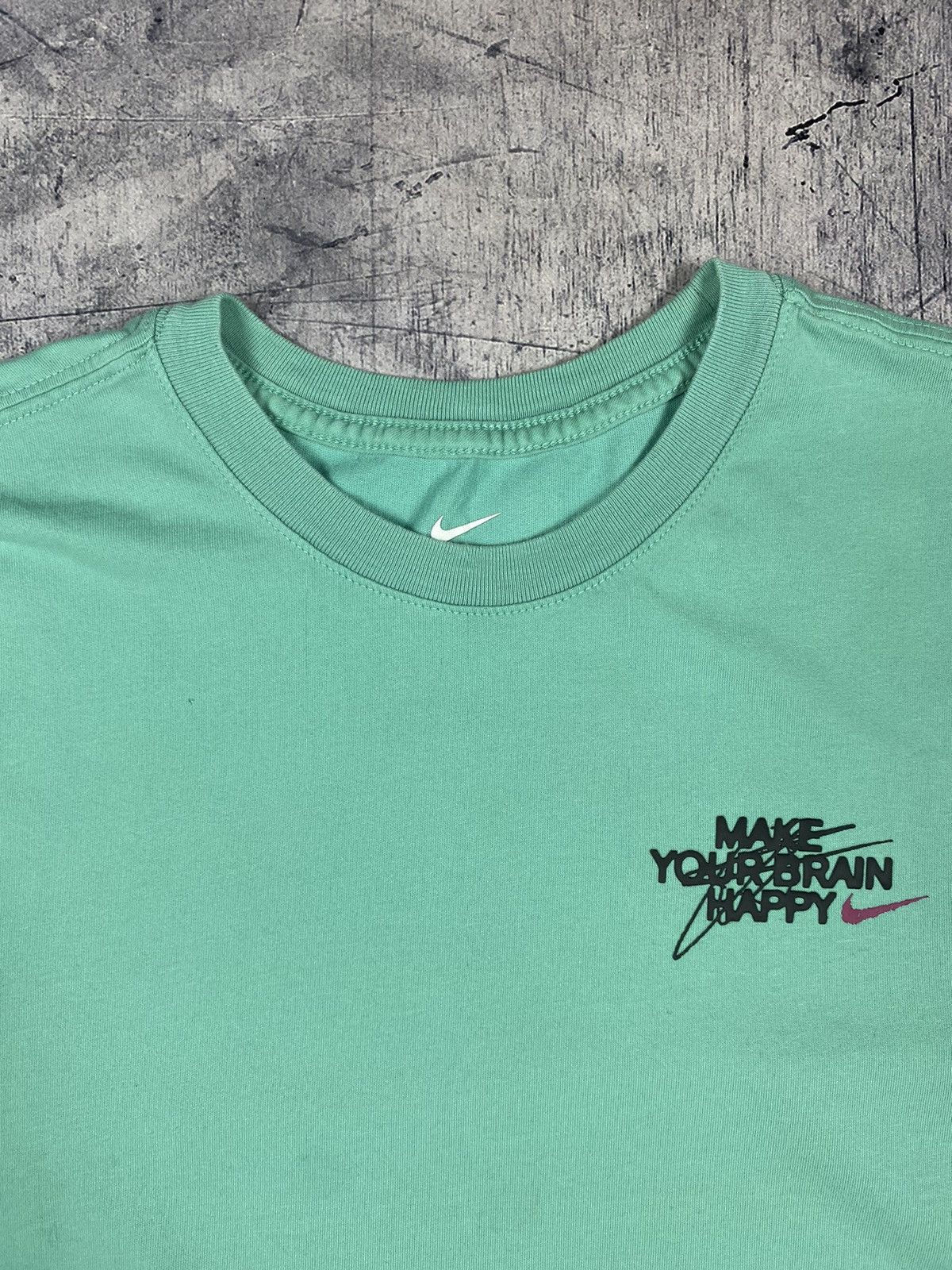 Designer × Nike Nike Make Your Brain Happy Designer Big Logo Tee Size US S / EU 44-46 / 1 - 6 Thumbnail