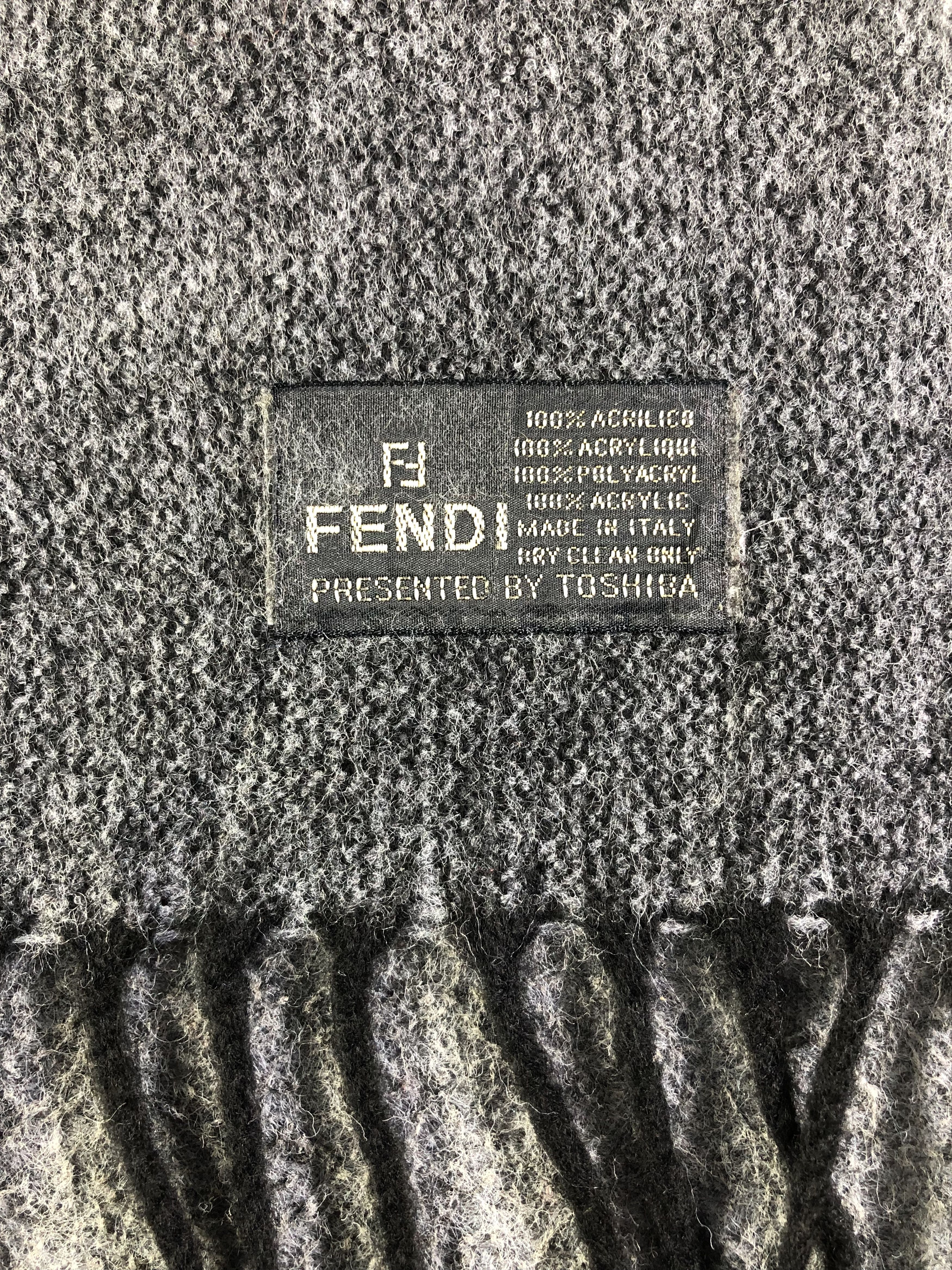 Fendi Fendi Monogram Scarf / Muffler / Neckwear SS1410 Size ONE SIZE - 4 Thumbnail