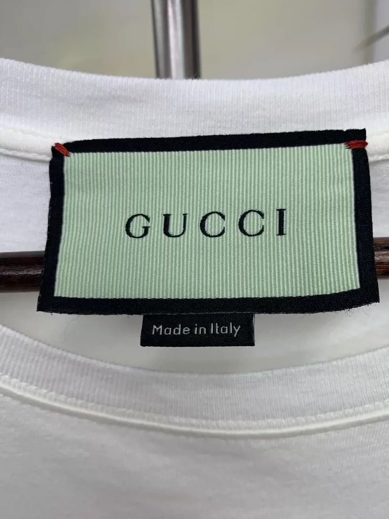 Gucci Gucci Logo apple print beige short sleeves Size US XS / EU 42 / 0 - 5 Thumbnail