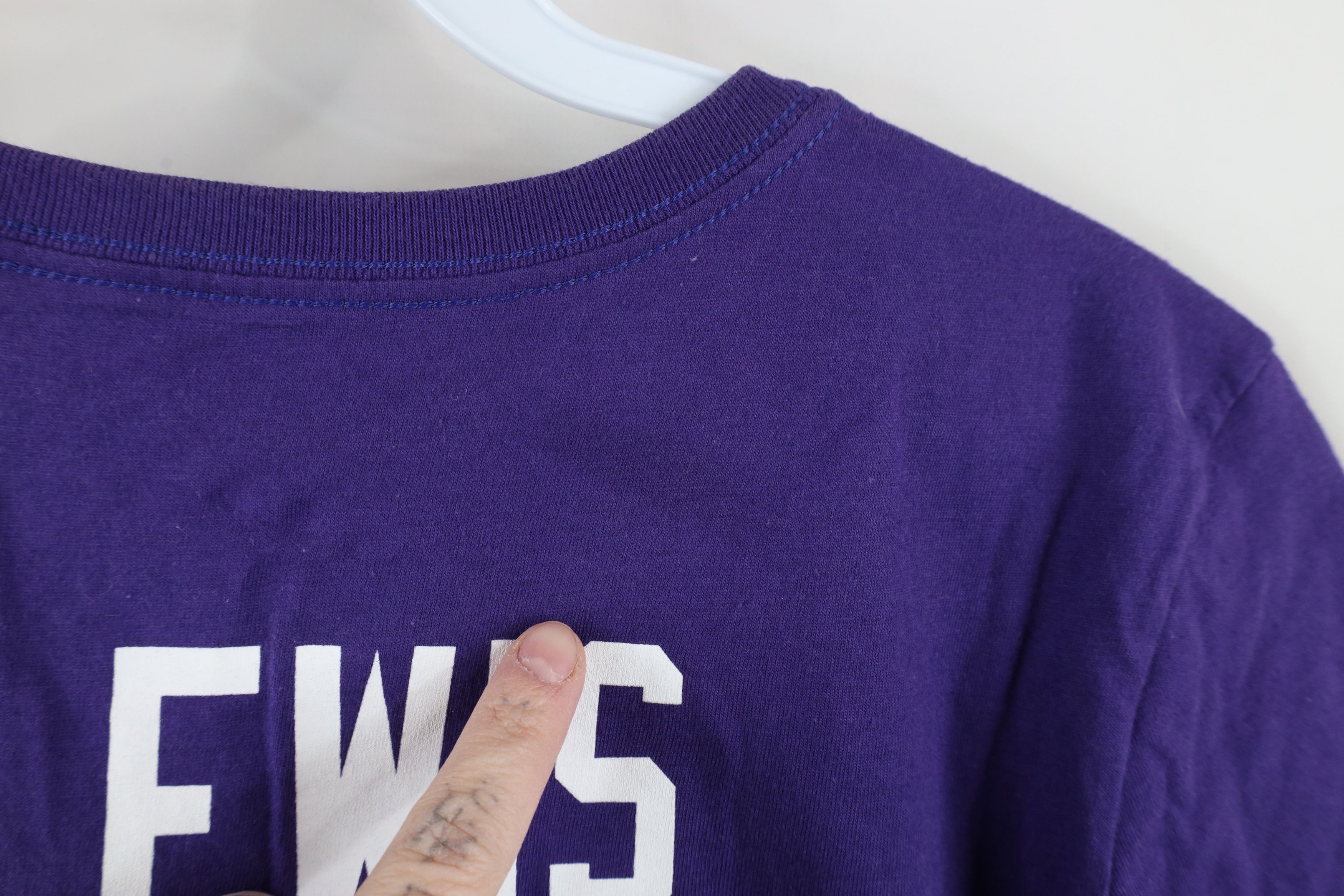 Nike × Vintage Nike Fit Super Bowl XLVII Baltimore Ravens Football T-Shirt Size S / US 4 / IT 40 - 11 Thumbnail