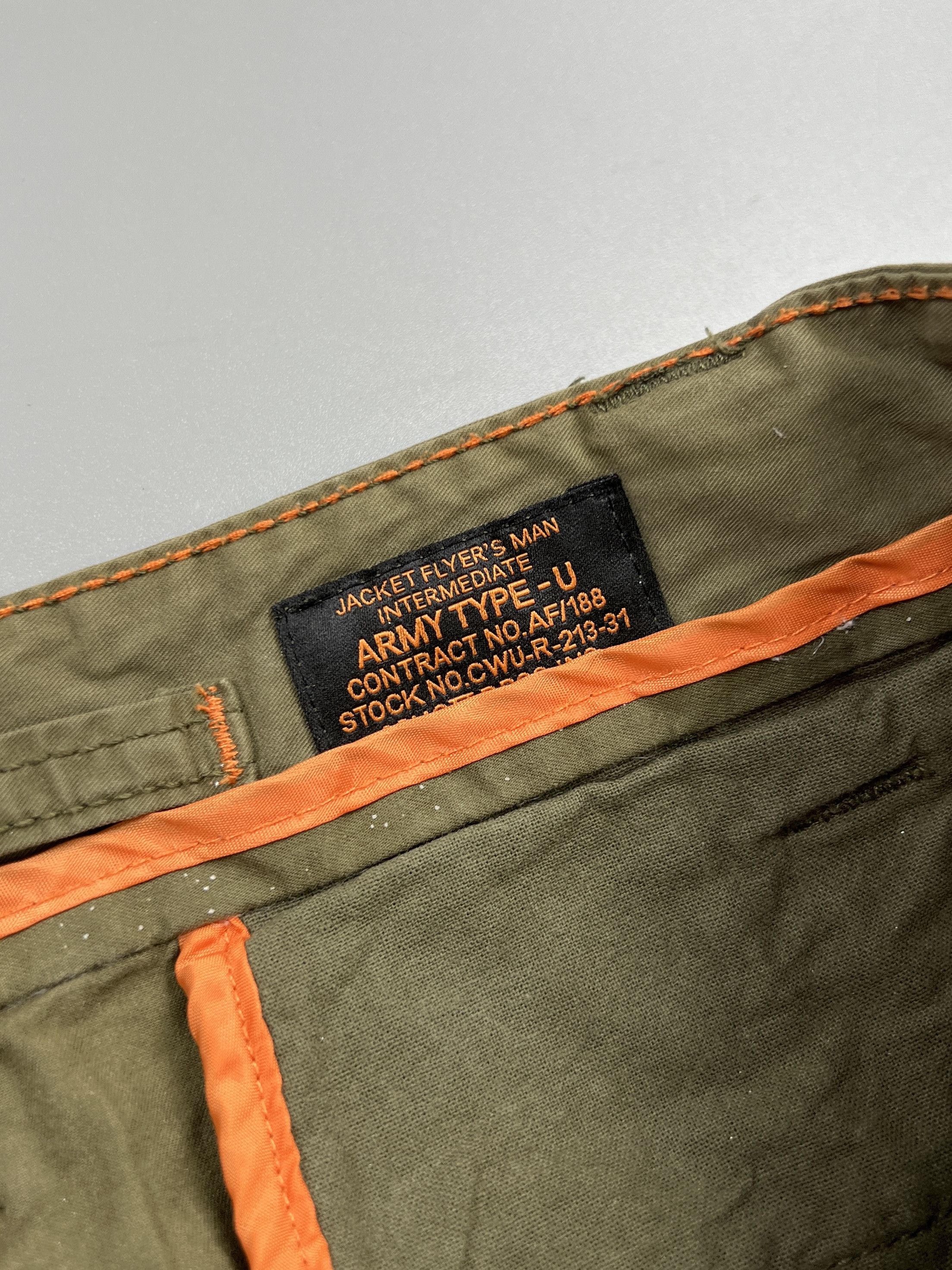 Schott Schott Military Cargo Shorts (Y0862) Size US 32 / EU 48 - 8 Thumbnail