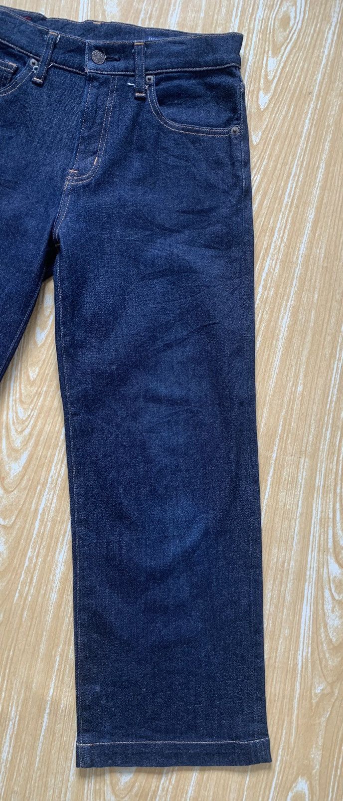 Designer Setouchi Indigo Made In Japan Baggy Stretching Jeans Pant Size US 28 / EU 44 - 9 Thumbnail