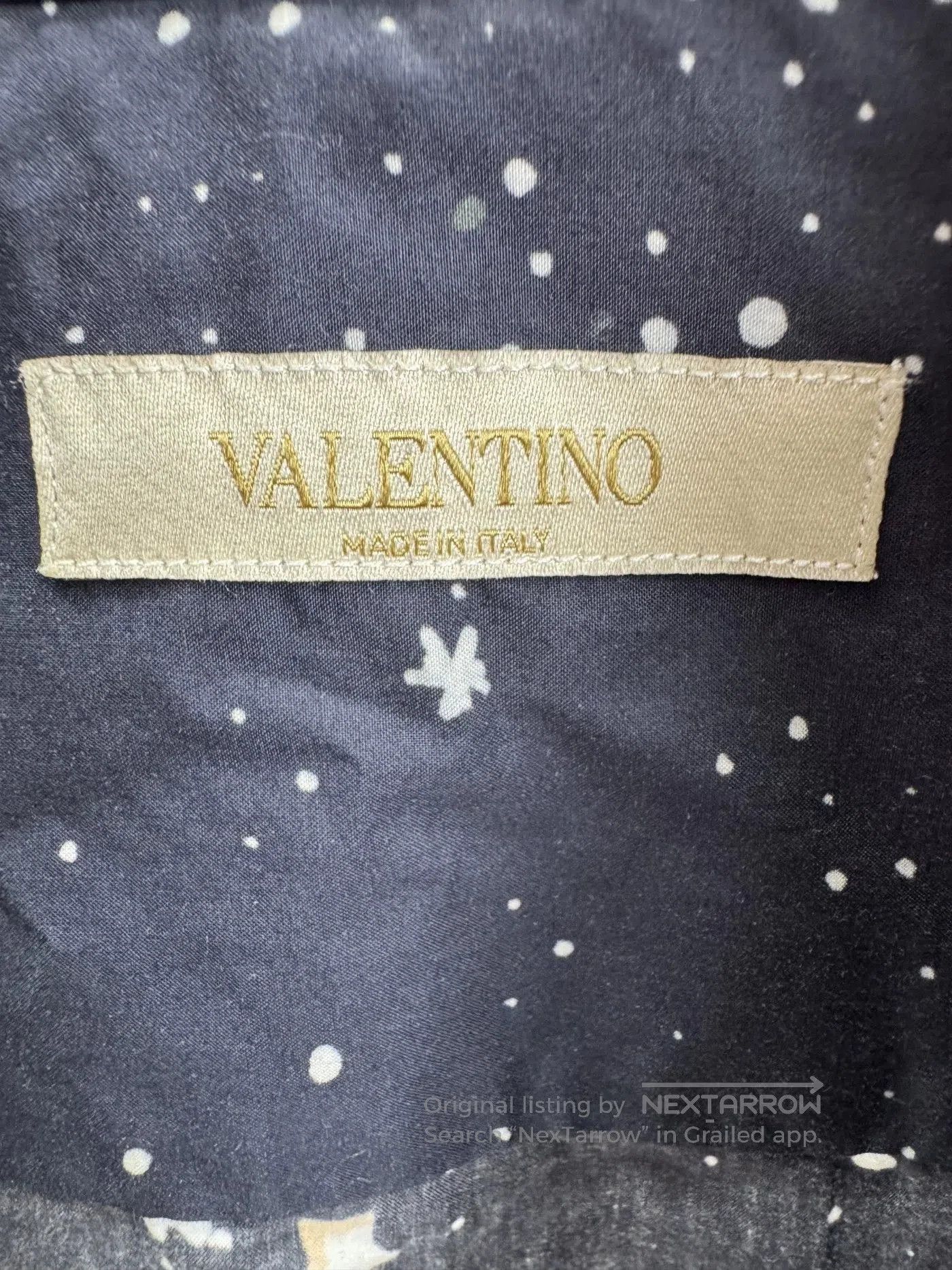 Valentino Valentino Starry Sky Shirt with Epaulettes. Size US L / EU 52-54 / 3 - 4 Thumbnail