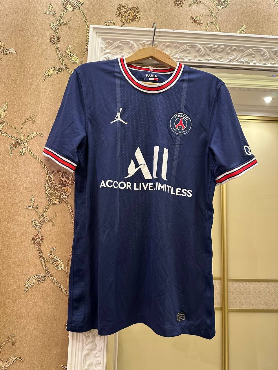 PSG 2021/22 Home Jersey 6 Veratti Jordan Paris Saint Germain
