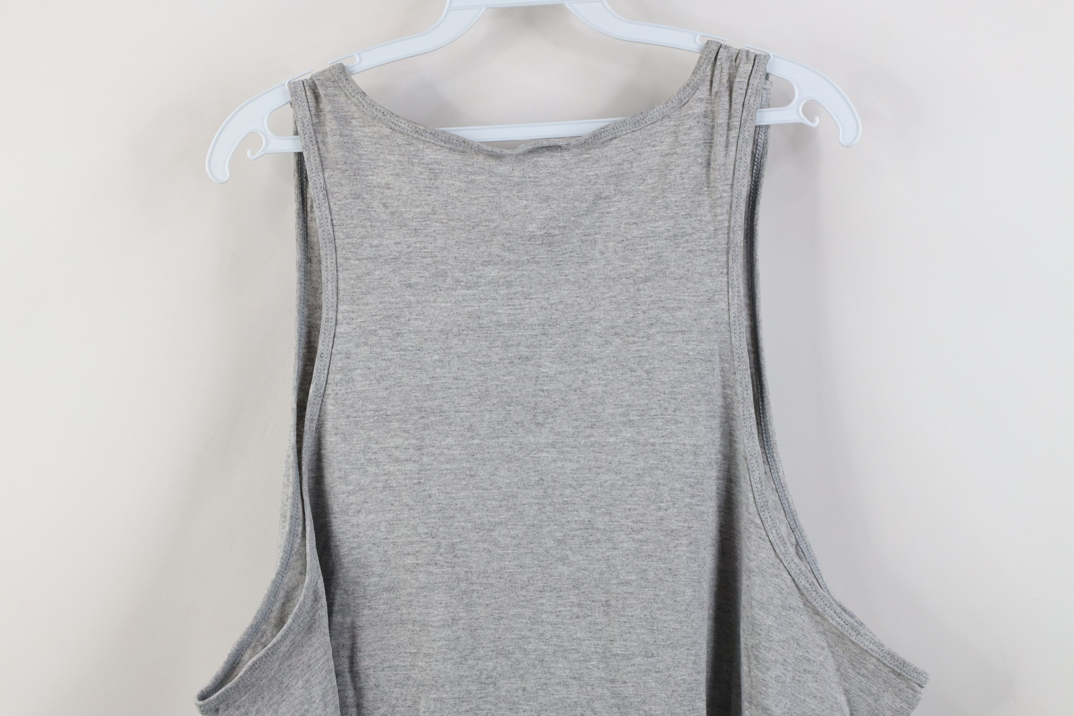 Vintage Vintage 90s Streetwear Tank Top T-Shirt Heather Gray USA Size US XL / EU 56 / 4 - 11 Thumbnail