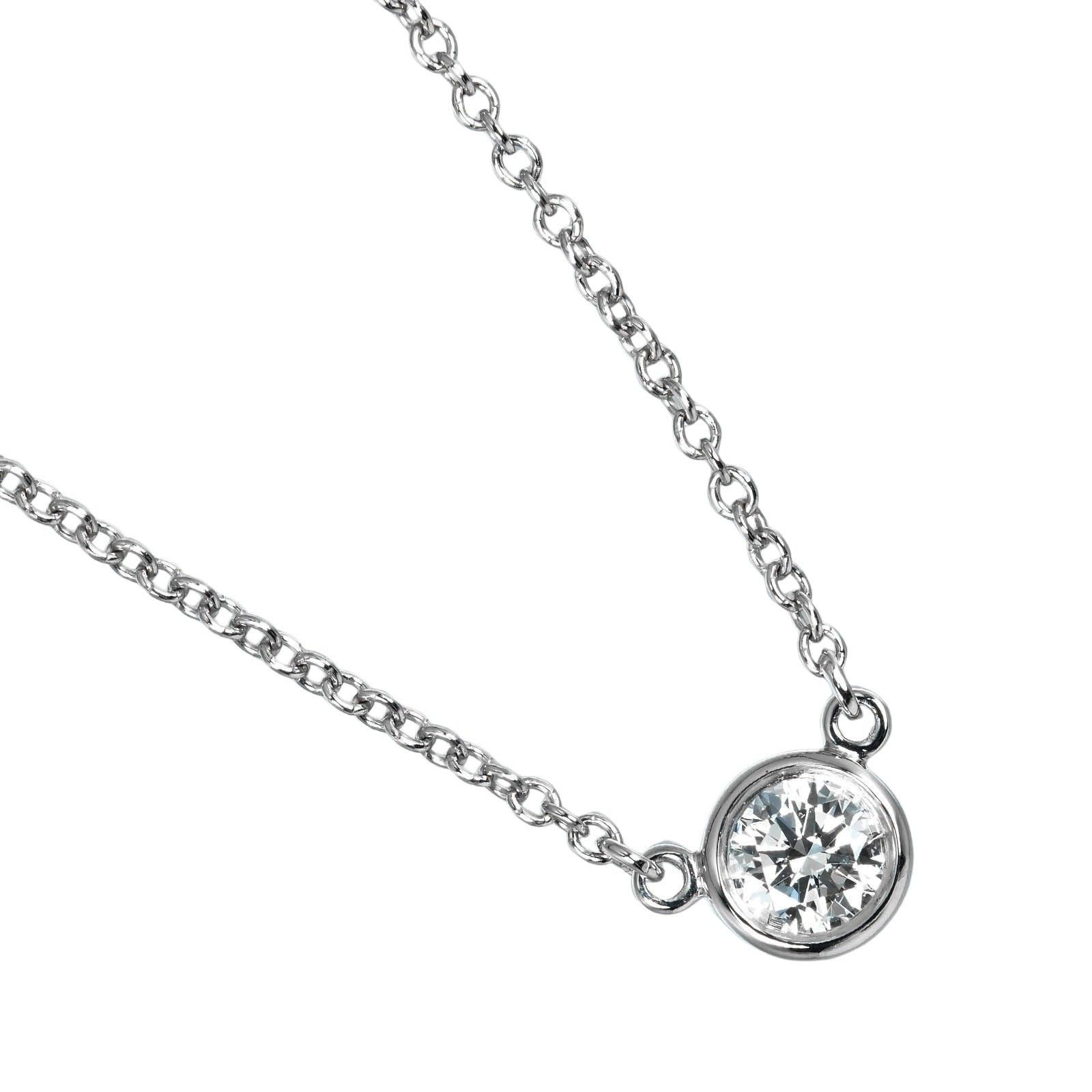 Tiffany & Co. Tiffany & Co. Elsa Peretti Diamonds By The Yard Platinum with Diamond Size ONE SIZE - 1 Thumbnail