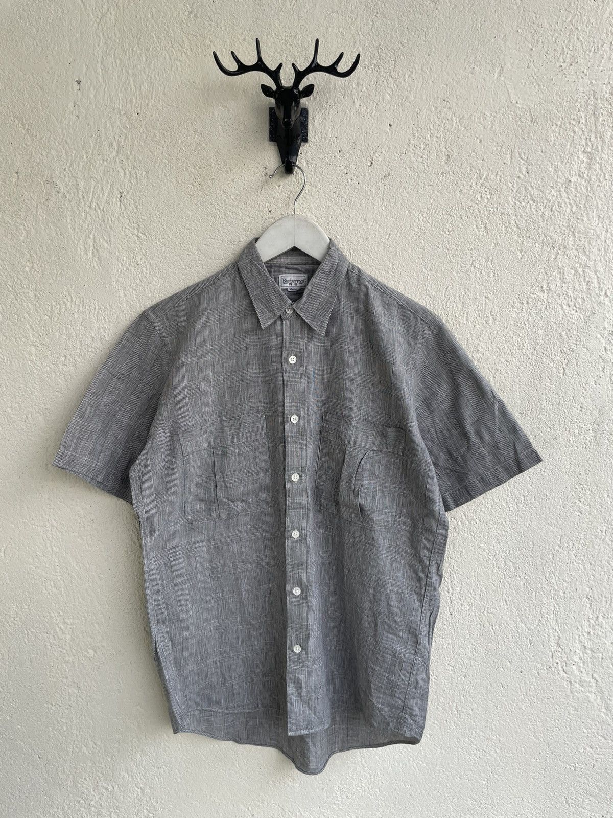 Burberry Vintage Burberry Plaid Button Up Y2K Hysteric YSL Acne Balma Size US M / EU 48-50 / 2 - 1 Thumbnail