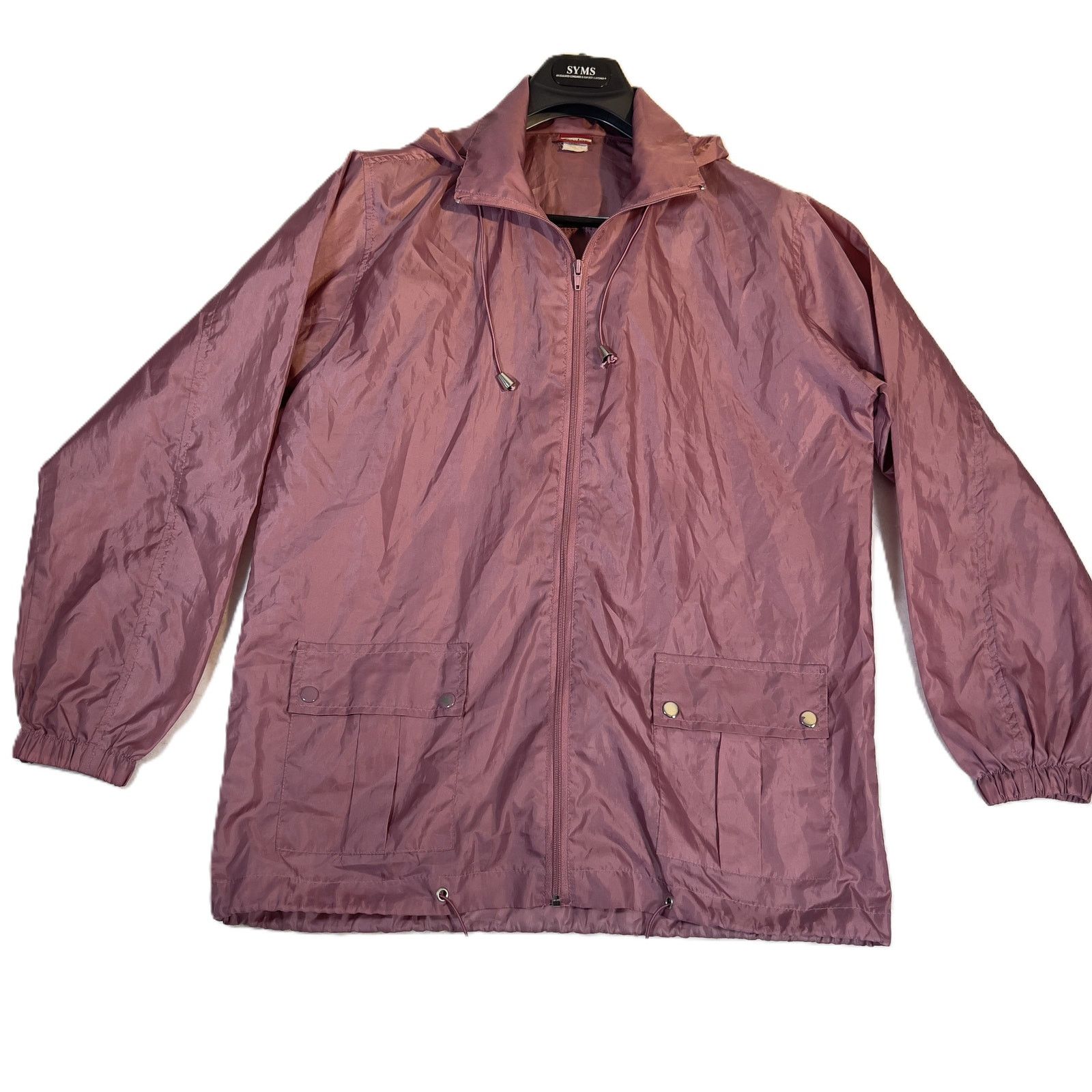 Other Tudor Court Vintage Raincoat Woman L Hide-Away Hood Full Zip Size L / US 10 / IT 46 - 1 Thumbnail