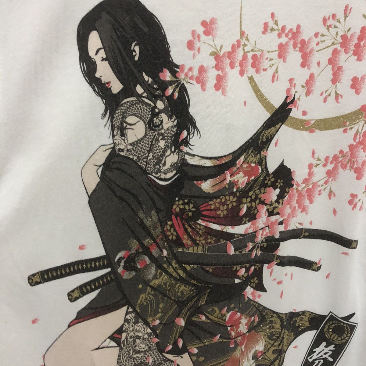 Japanese Brand Lady Samurai Japanese Beauty Shirt Size US L / EU 52-54 / 3 - 2 Thumbnail