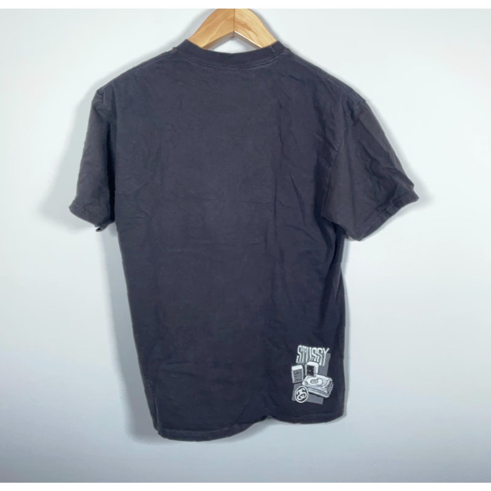 Doublet VTG Stussy Knowledge Is King T-Shirt Adult Large Black Double Sided B-Boy 90s Hip Hop Punk Mens T-Shirt Size US L / EU 52-54 / 3 - 2 Thumbnail