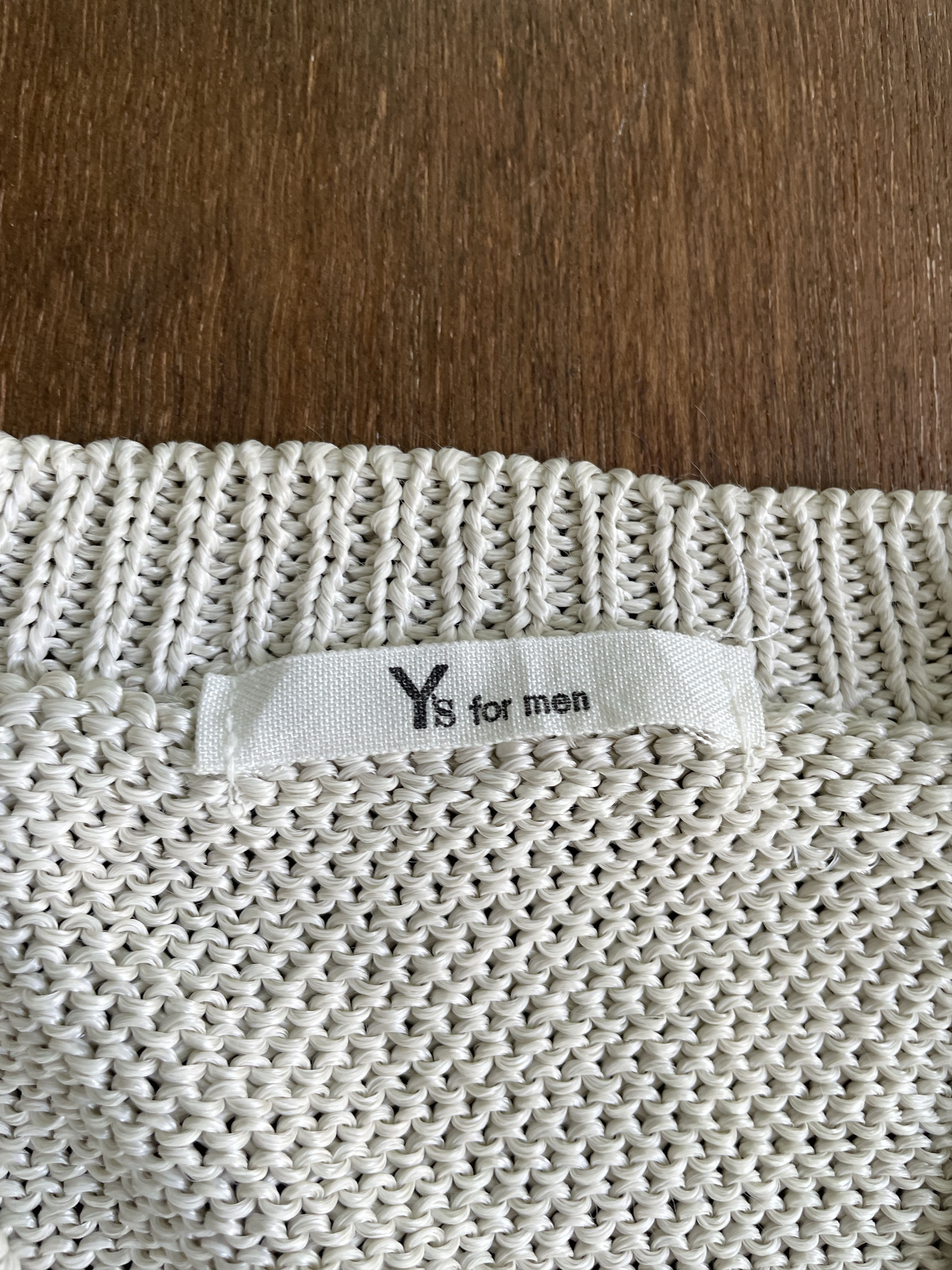 Yohji Yamamoto Yohji Yamamoto V Stitch Acrylic Sweaters Size US M / EU 48-50 / 2 - 3 Thumbnail
