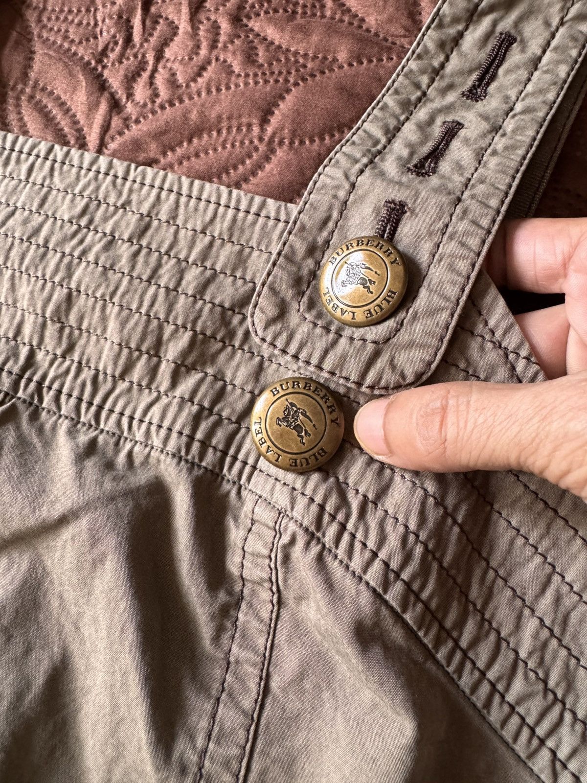 Burberry Burberry Blue Label cargo jumper skirt or overall dress Size XS / US 0-2 / IT 36-38 - 13 Thumbnail