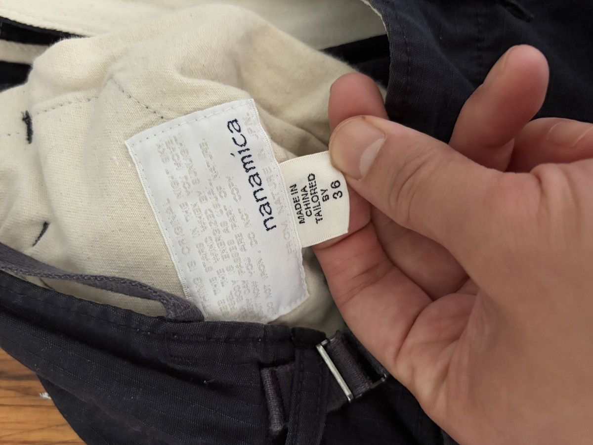 Nanamica Nanamica Navy Ripstop Cargo Pants Size US 36 / EU 52 - 4 Thumbnail