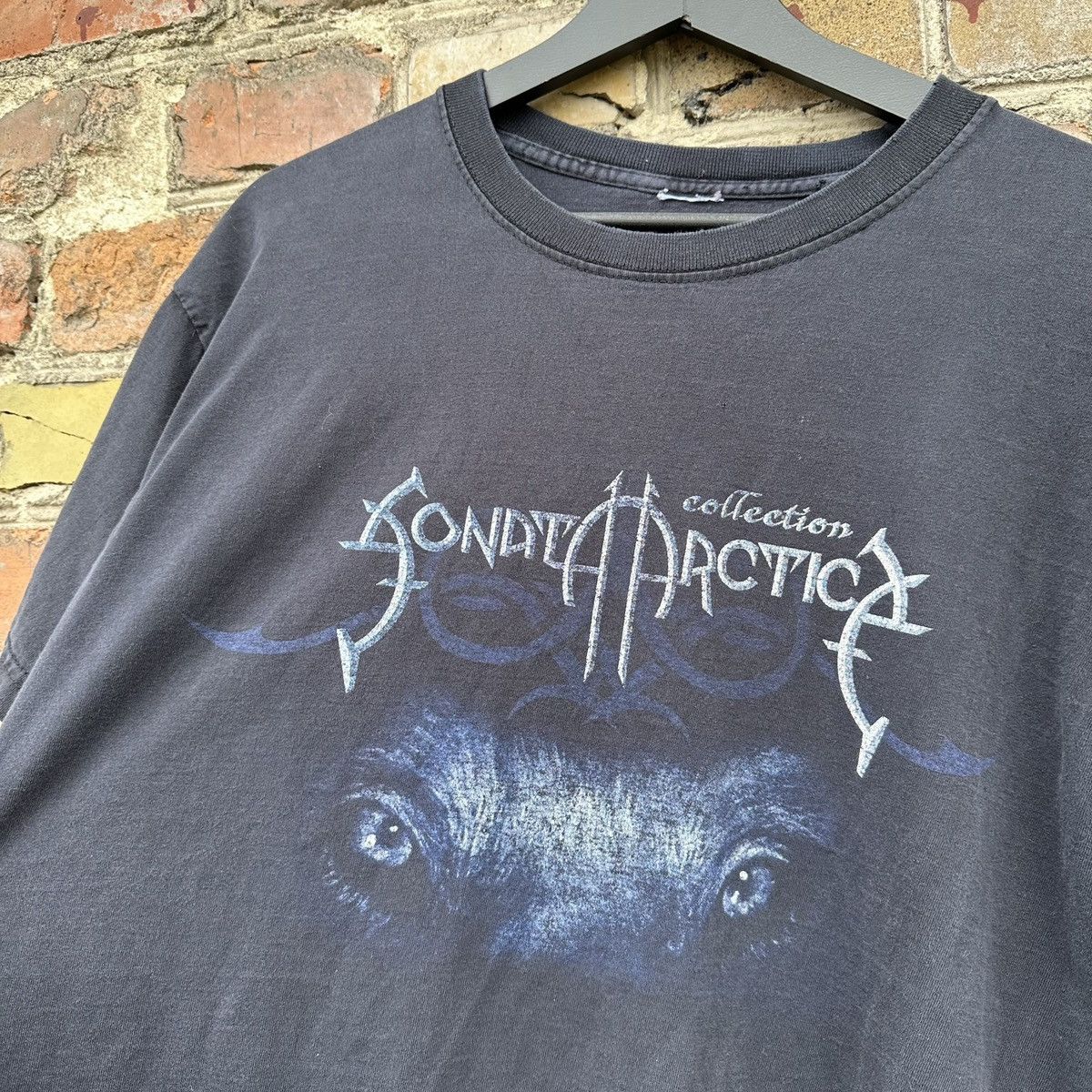 Band Tees Sonata Arctica Vintage 00s T-Shirt Band Destroyed L Merch Size US L / EU 52-54 / 3 - 4 Thumbnail
