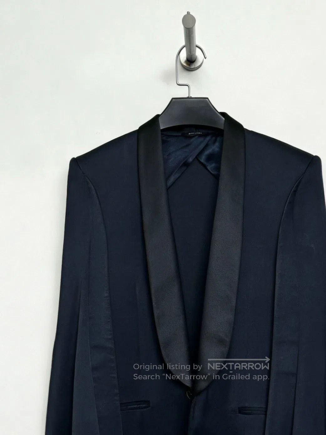 Maison Margiela Maison Martin Margiela 11AW Satin Shawl Coat. Size S / US 4 / IT 40 - 4 Thumbnail