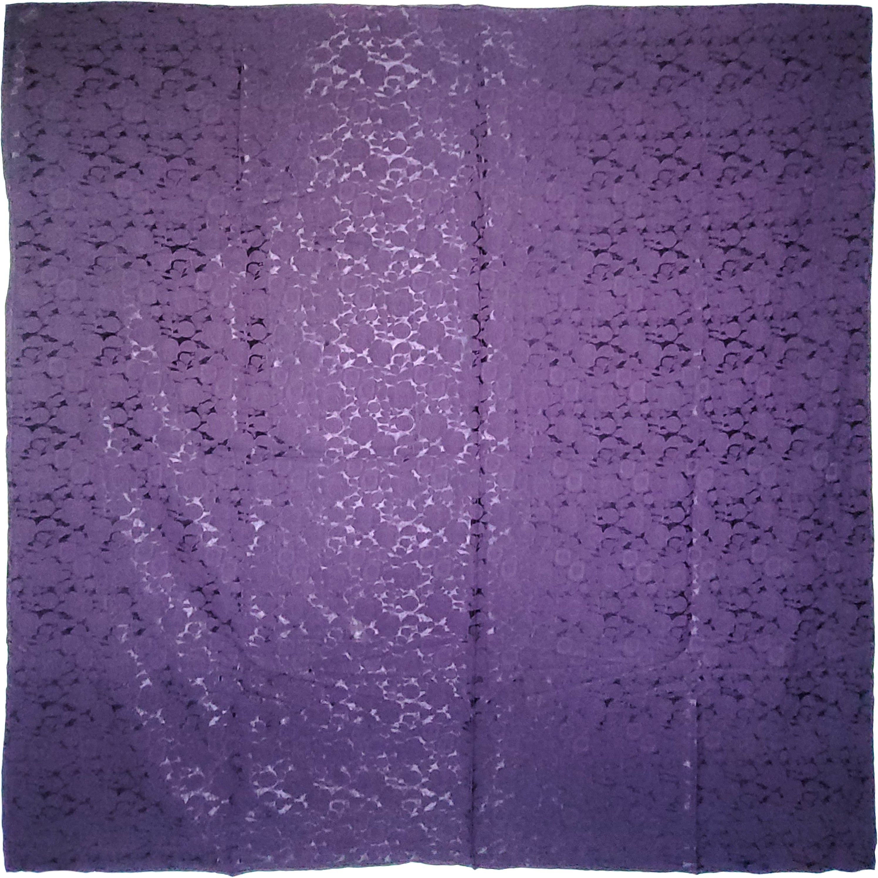 Other NWT Double-Sided Silk Scarf 52"x52" Large Square Wrap 3018 Size ONE SIZE - 2 Thumbnail