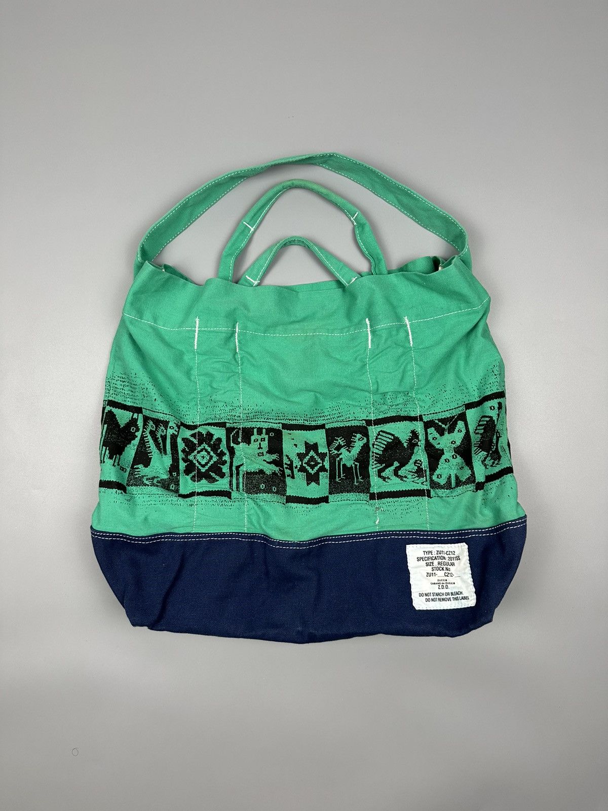 CABANE de ZUCCa Vintage Issey Miyake Zucca Two Way Tote Bag Size ONE SIZE - 1 Thumbnail