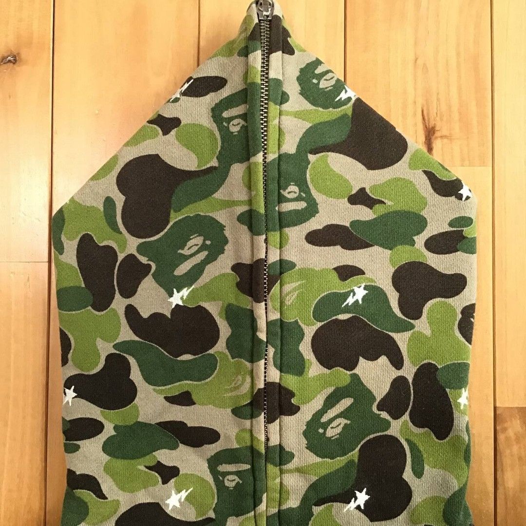 Bape ABC CAMO BAPE STA full zip hoodie a bathing ape star NIGO Size US S / EU 44-46 / 1 - 6 Thumbnail