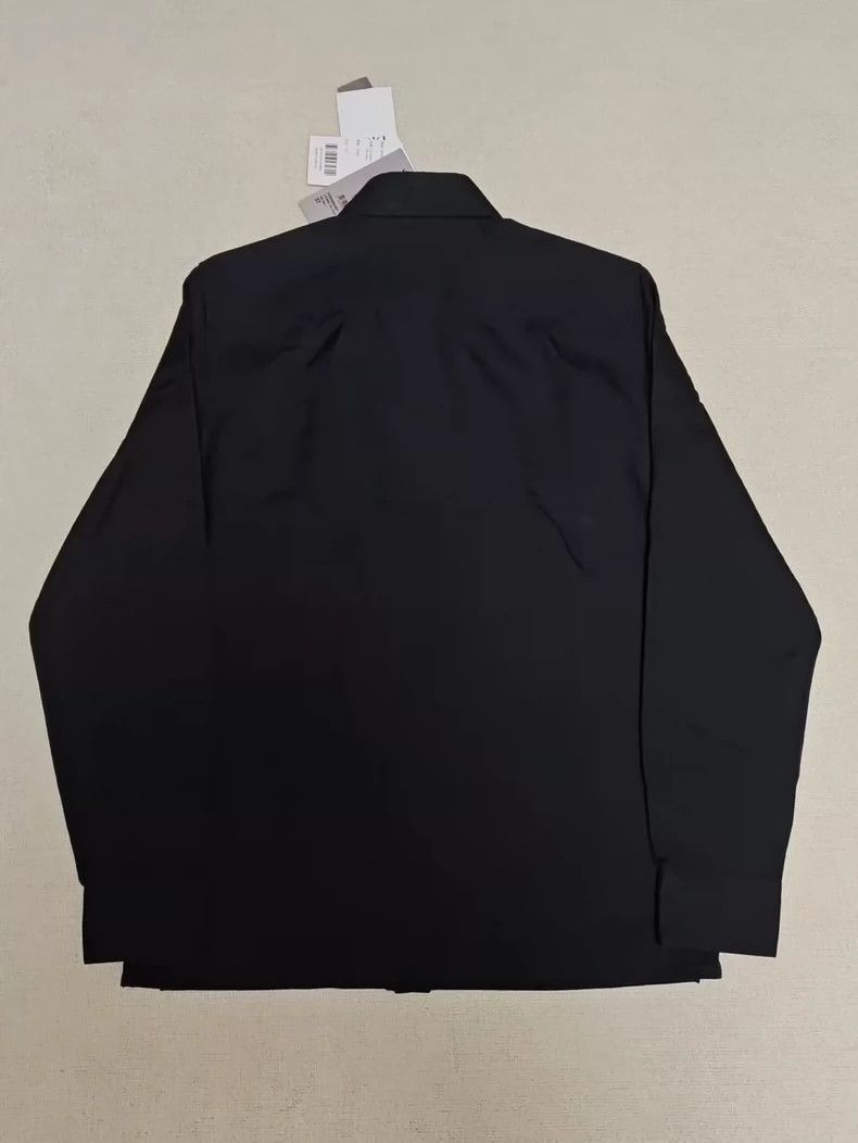 Dior DIOR size 37 Solid Long Sleeve Shirt with Patch Pocket shir Size US M / EU 48-50 / 2 - 3 Thumbnail