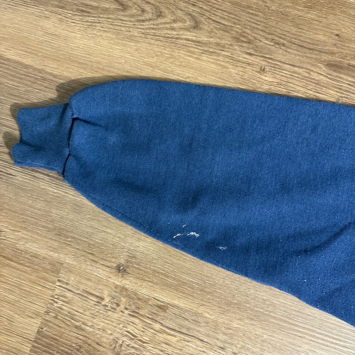Vintage Vintage 70s/80s Blue Raglan Blank Sweatshirt Size US S / EU 44-46 / 1 - 5 Thumbnail