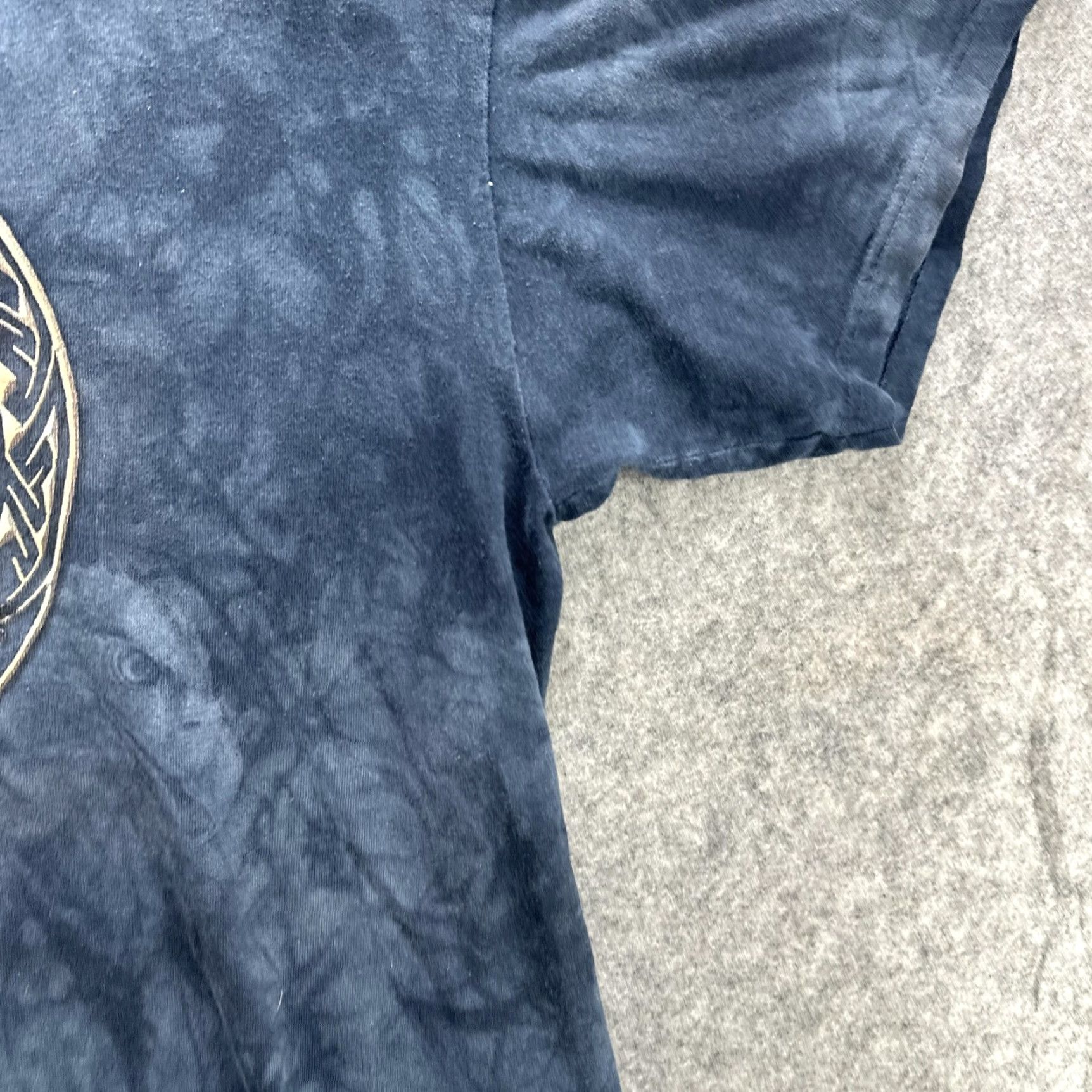 The Mountain VINTAGE The Mountain Shirt Mens XL Blue Bald Eagle Graphic Tie Dye USA Made 2009 Size US XL / EU 56 / 4 - 7 Thumbnail