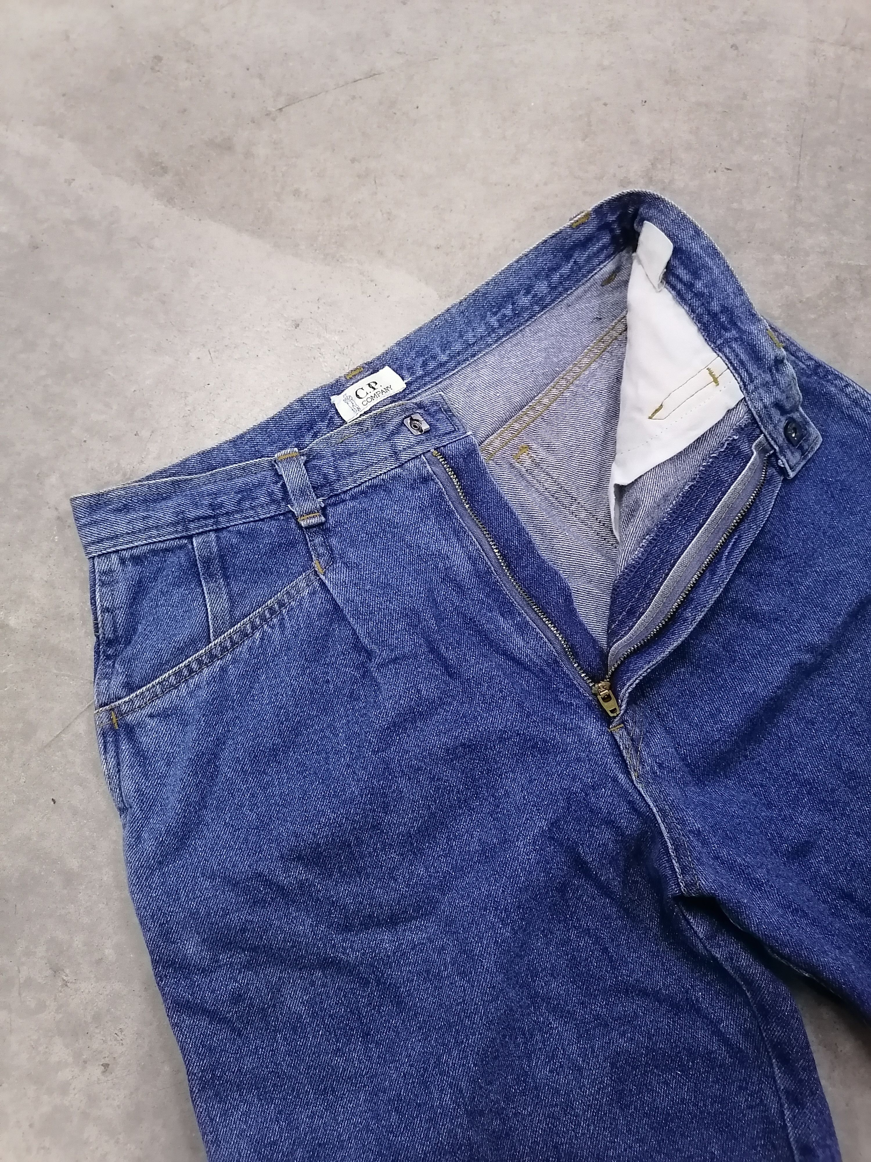 C.P. Company × Vintage Vintage C.P Company Denim Short Pants Size 27" / US 4 / IT 40 - 5 Thumbnail