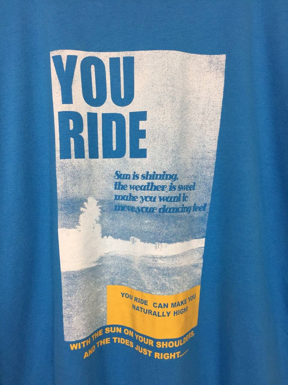 Japanese Brand × Vintage Velocette Japanese Brand You Ride Quote Statement Tee Size US XL / EU 56 / 4 - 3 Thumbnail