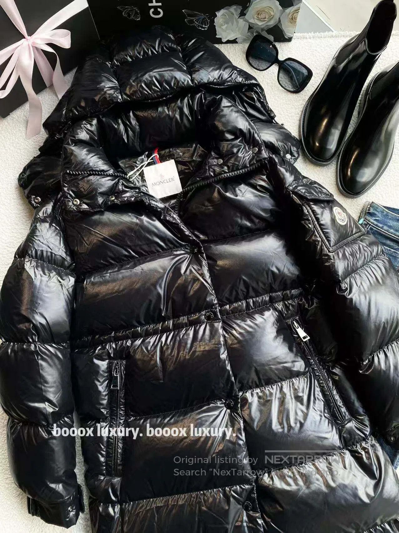 Moncler Moncler Size 0 Hanoverian long down jacket| Size XS / US 0-2 / IT 36-38 - 1 Thumbnail