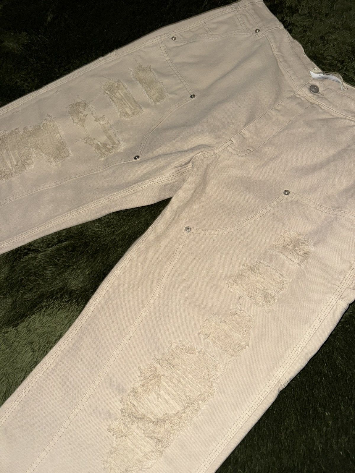 Alyx [XL] 1017 ALYX 9SM Distressed Double-Knee Carpenter Pants Size US 36 / EU 52 - 6 Thumbnail