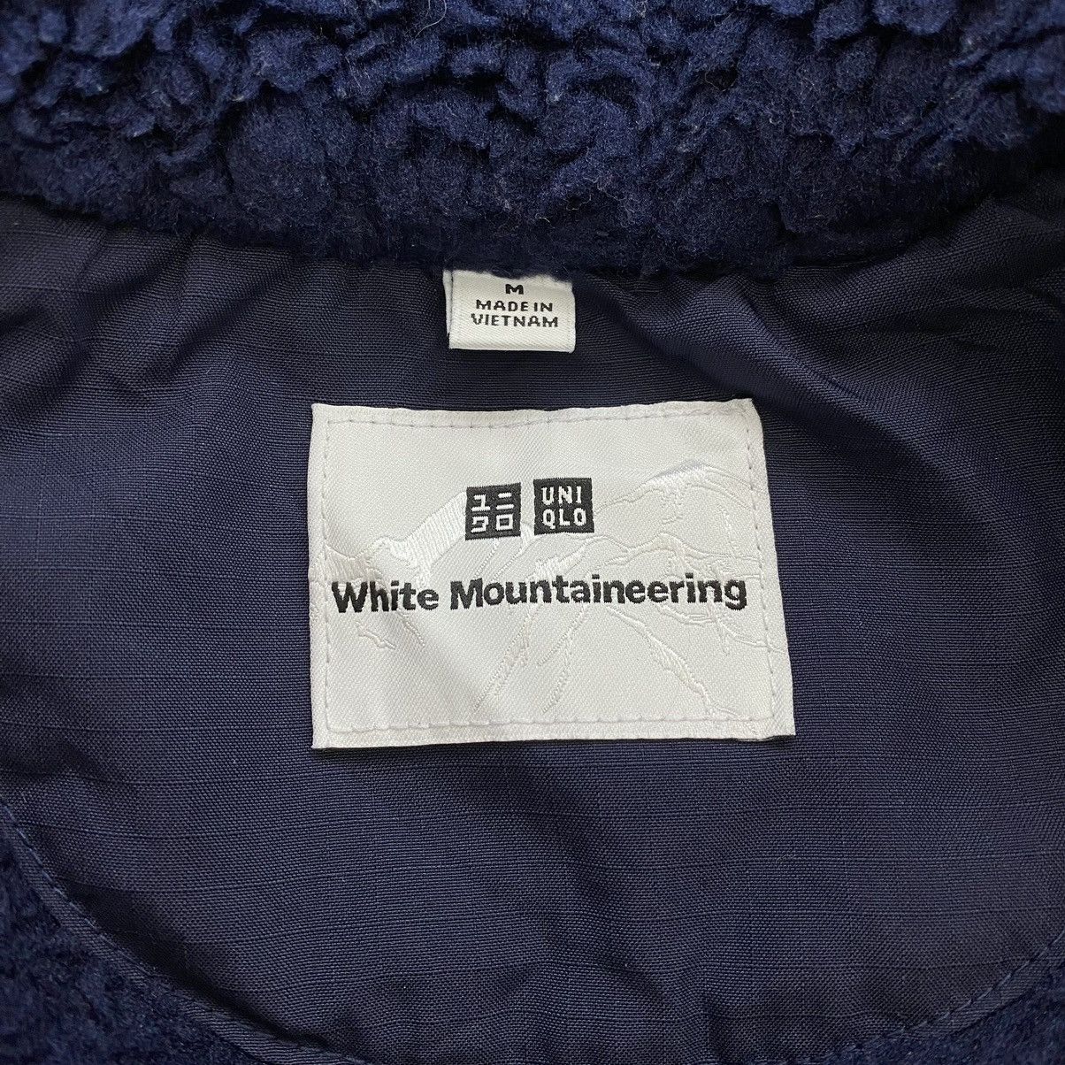 Uniqlo × White Mountaineering WHITE MOUNTAINEERING x UNIQLO Sherpa Fleece Navy Sweatshirt Size US M / EU 48-50 / 2 - 3 Thumbnail