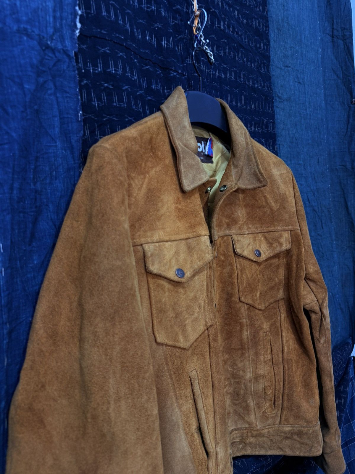 Schott Vtg Schott NYC Suede Leather Jacket Type 3 3sixteen 3🟦 Size US M / EU 48-50 / 2 - 9 Thumbnail
