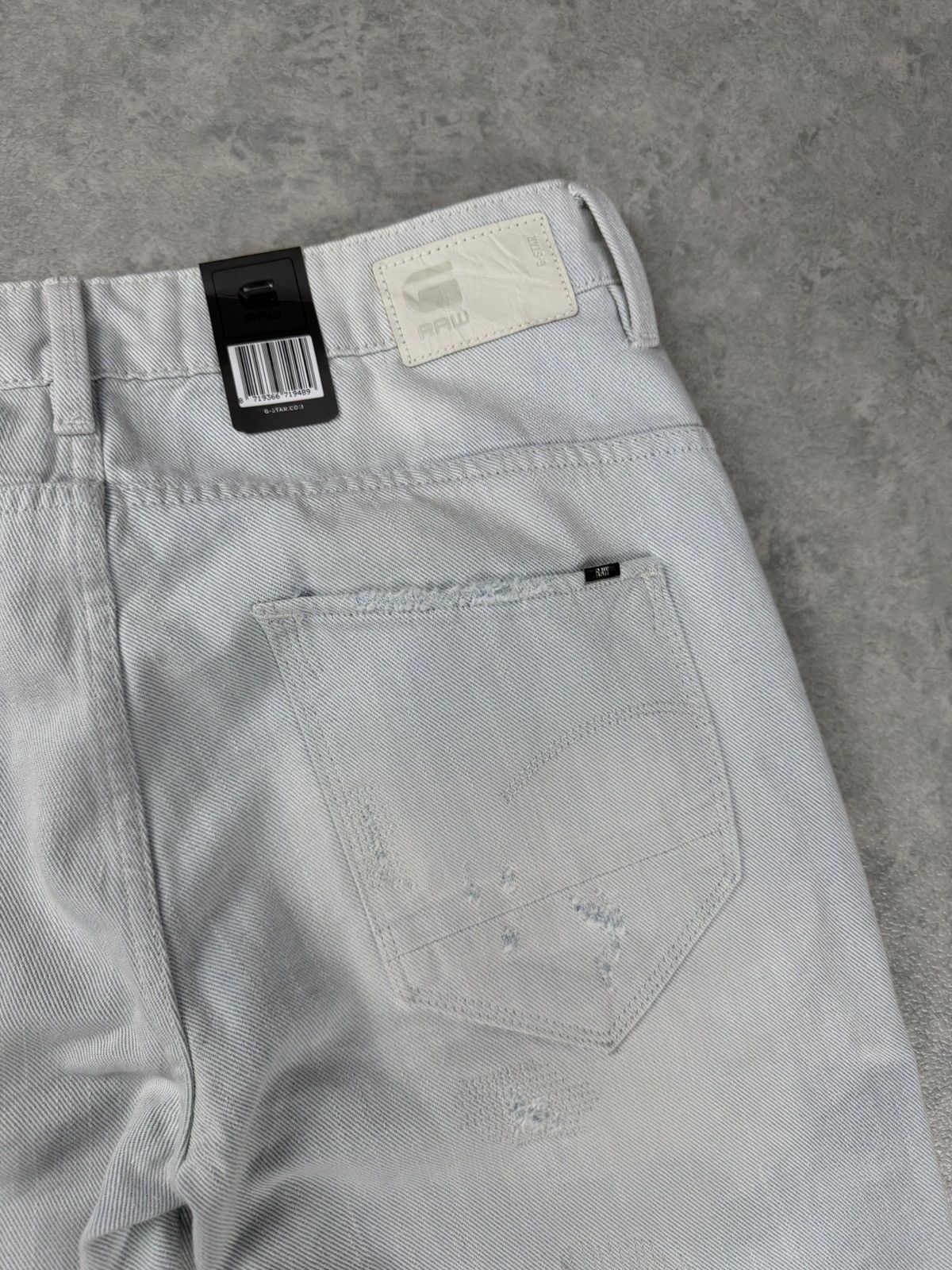 G-Star G-Star Raw Arc 3D Mid Boyfriend 7/8 Women’s Jeans Light Aged Size 25" / US 0 / IT 36 - 11 Thumbnail